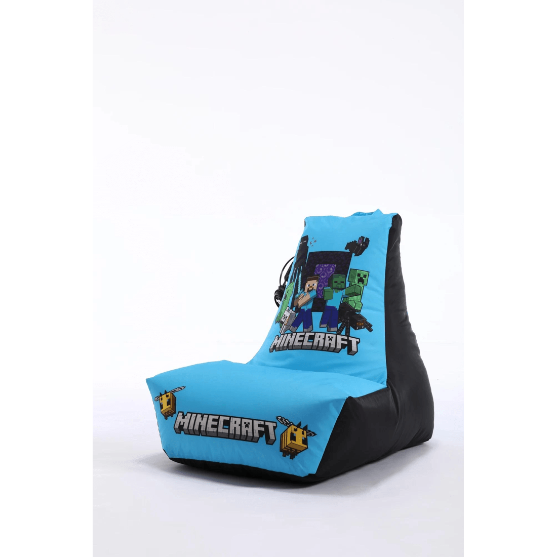 9 Minecraft High Back Bean Bag Cover - Blue, 9 of 10