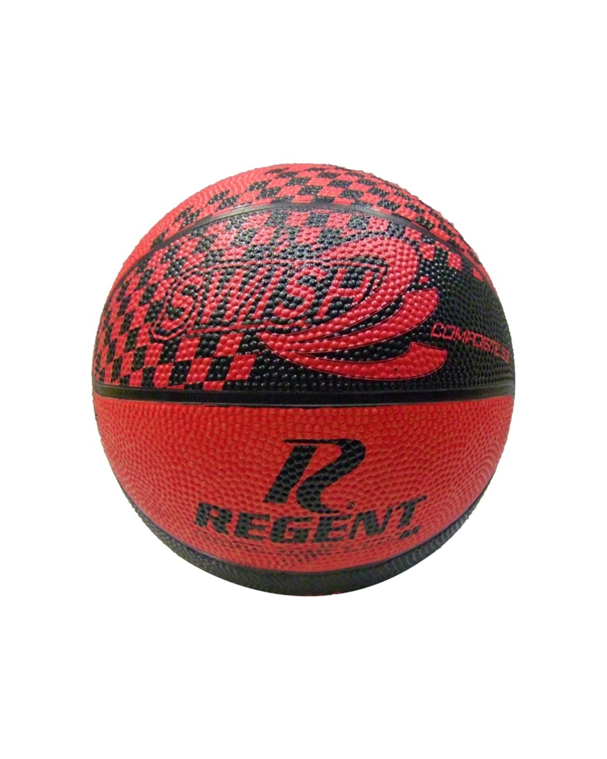 1 Regent Swish Indoor Outdoor Basketball Size 3 Durable Skill Level - Black, 1 of 1