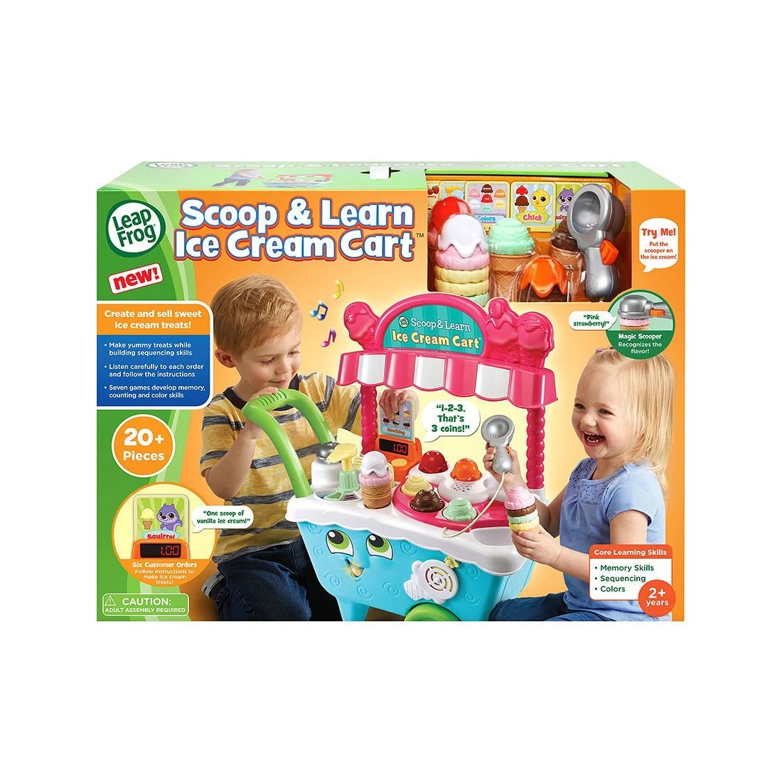 1 LeapFrog Scoop & Learn Ice Cream Cart - Multi, 1 of 10