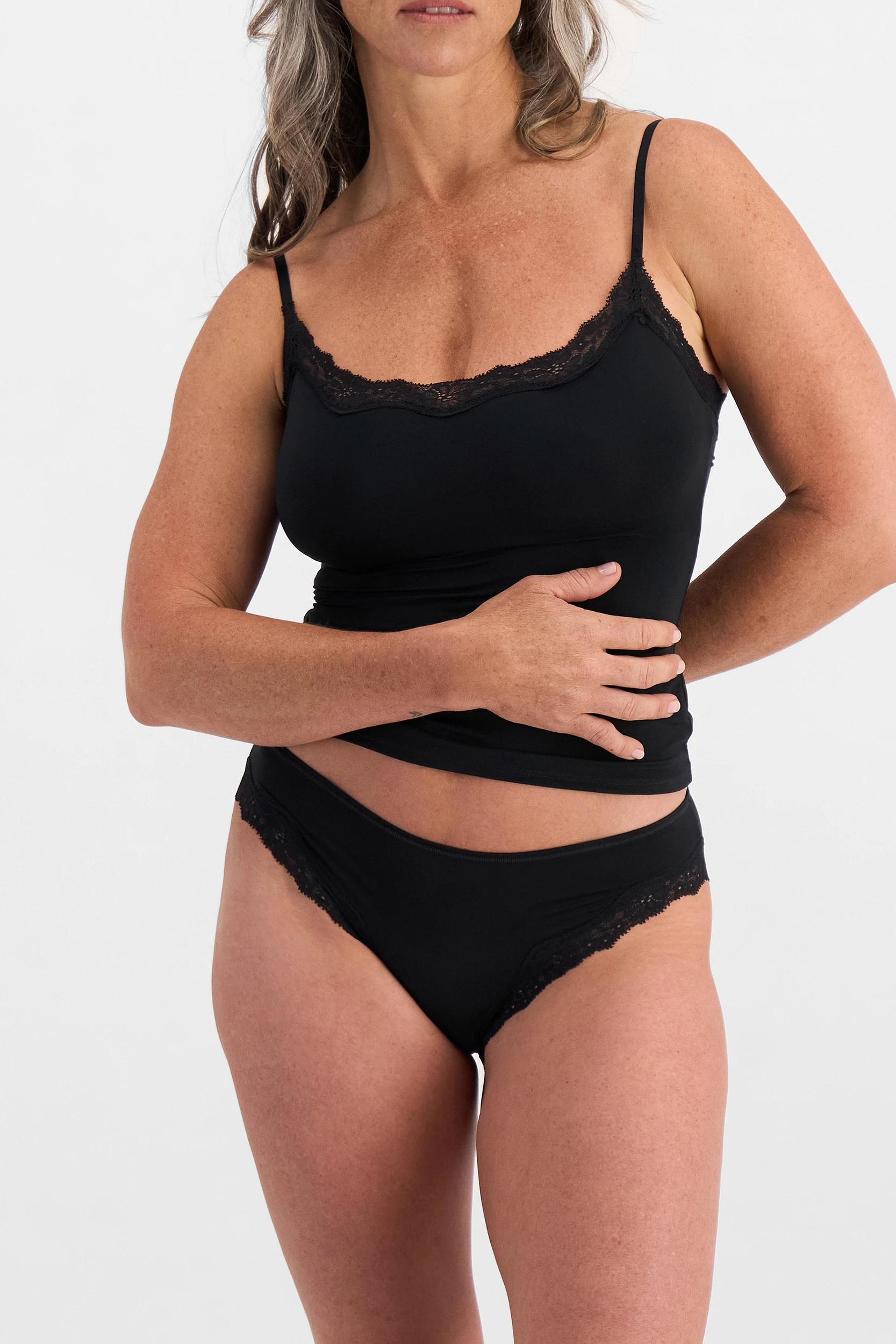 8 Bonds Bases Flex Lace Cami BLACK, 8 of 8
