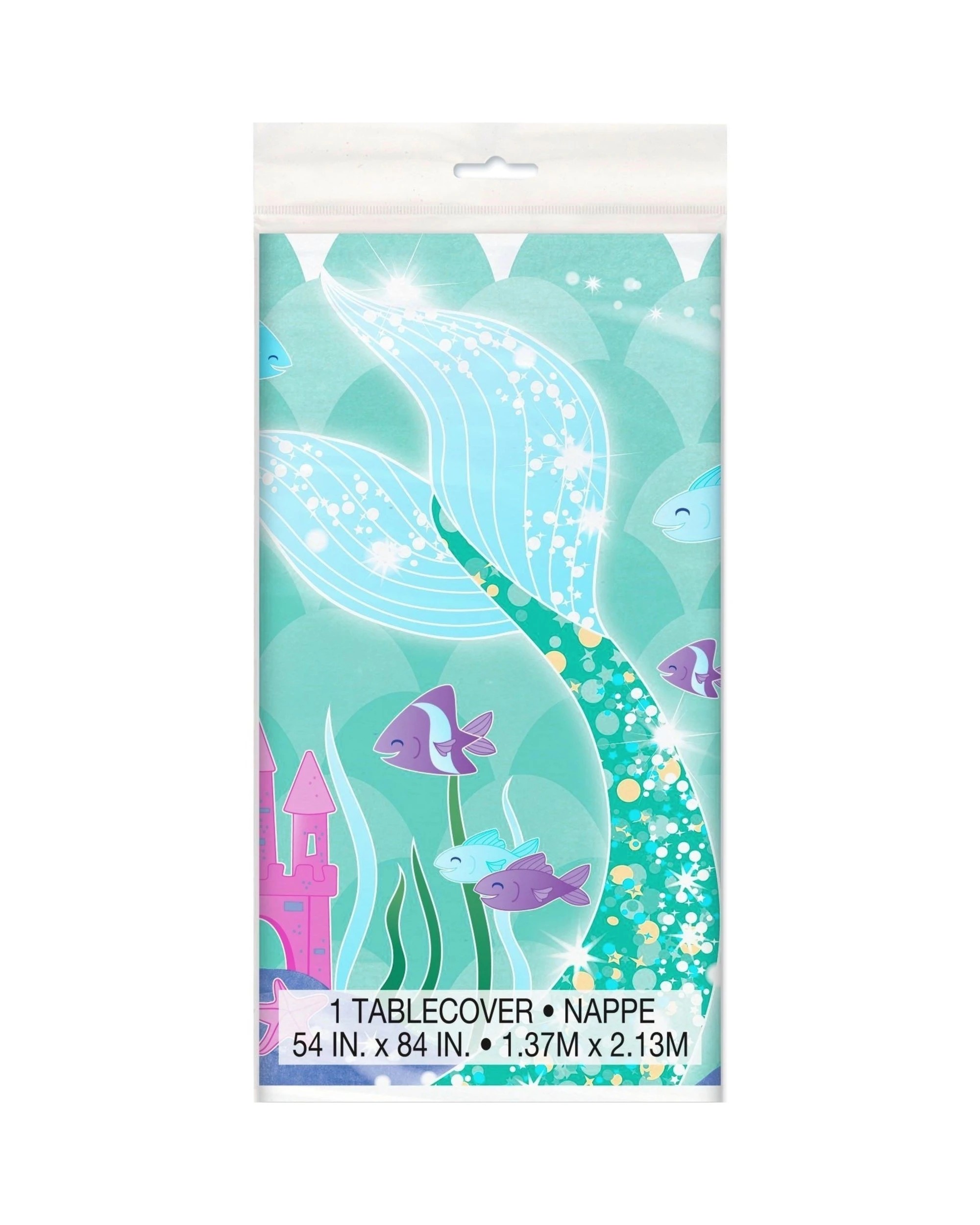 3 Unique Mermaid Plastic Tablecloth, 3 of 3