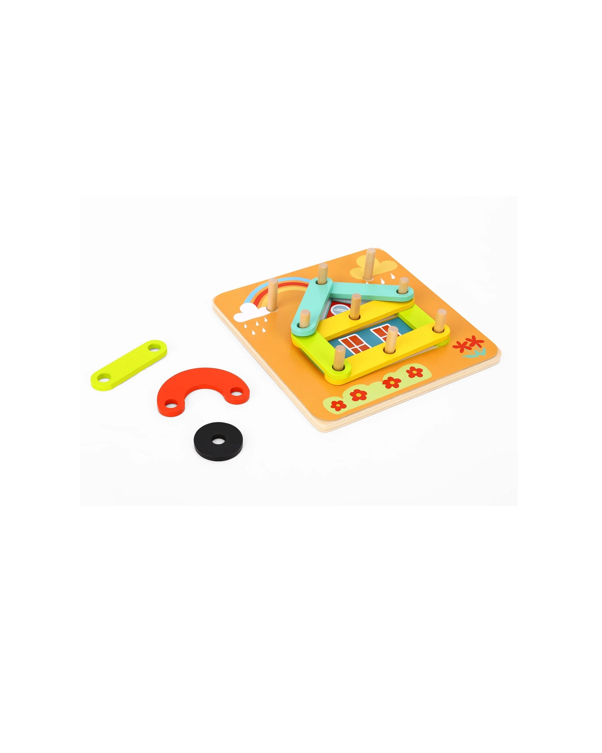 4 Tooky Toy My Learning Puzzle Children's Kids Problem Solving Thinking Game - Multi, 4 of 5