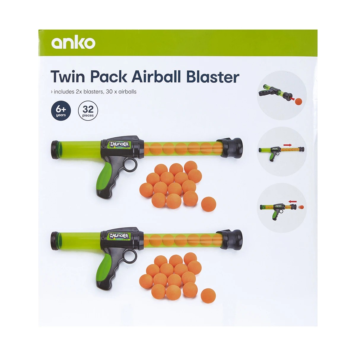 9 Twin Pack Airball Blaster, 9 of 9