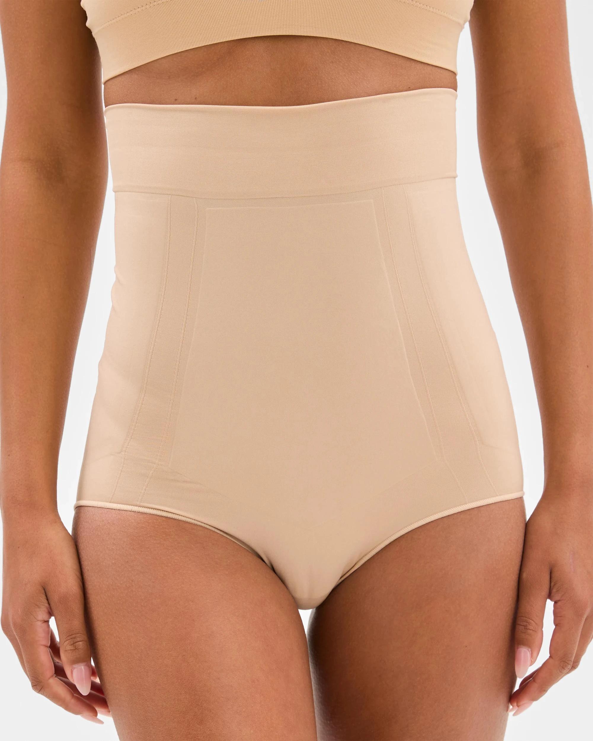 1 Target Woman Bonded High Waisted Full Brief - Shapewear NUDE, 1 of 6