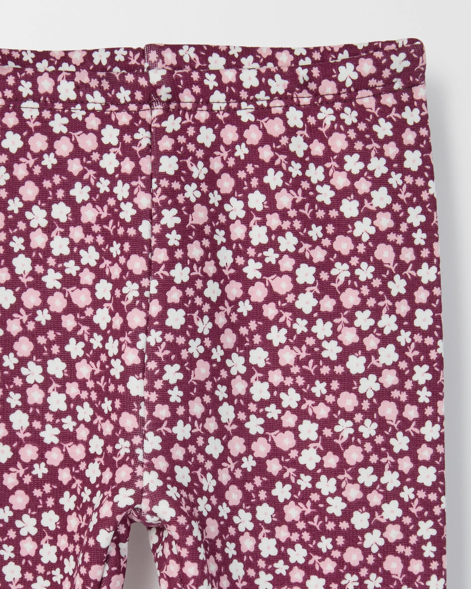 4 Target Baby Baby 2 Pack Fleece Lined Leggings DUSTY WINDSOR, 4 of 4