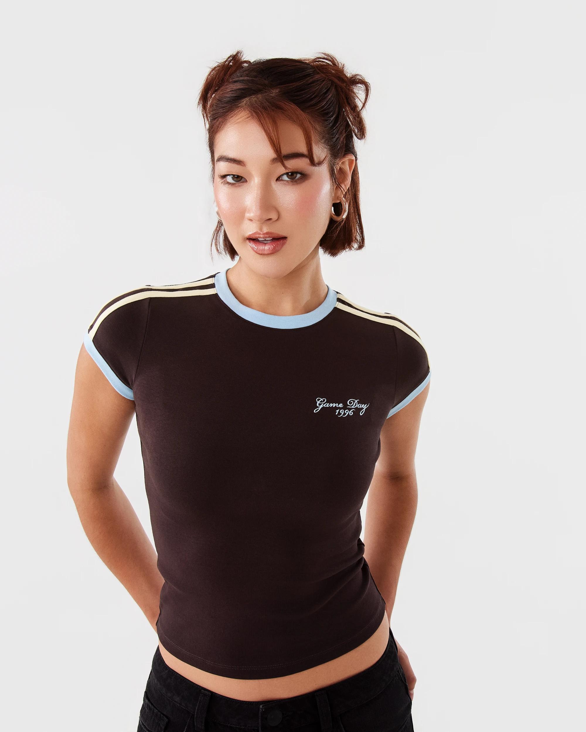 1 Short Sleeve Ringer T-shirt Game Day