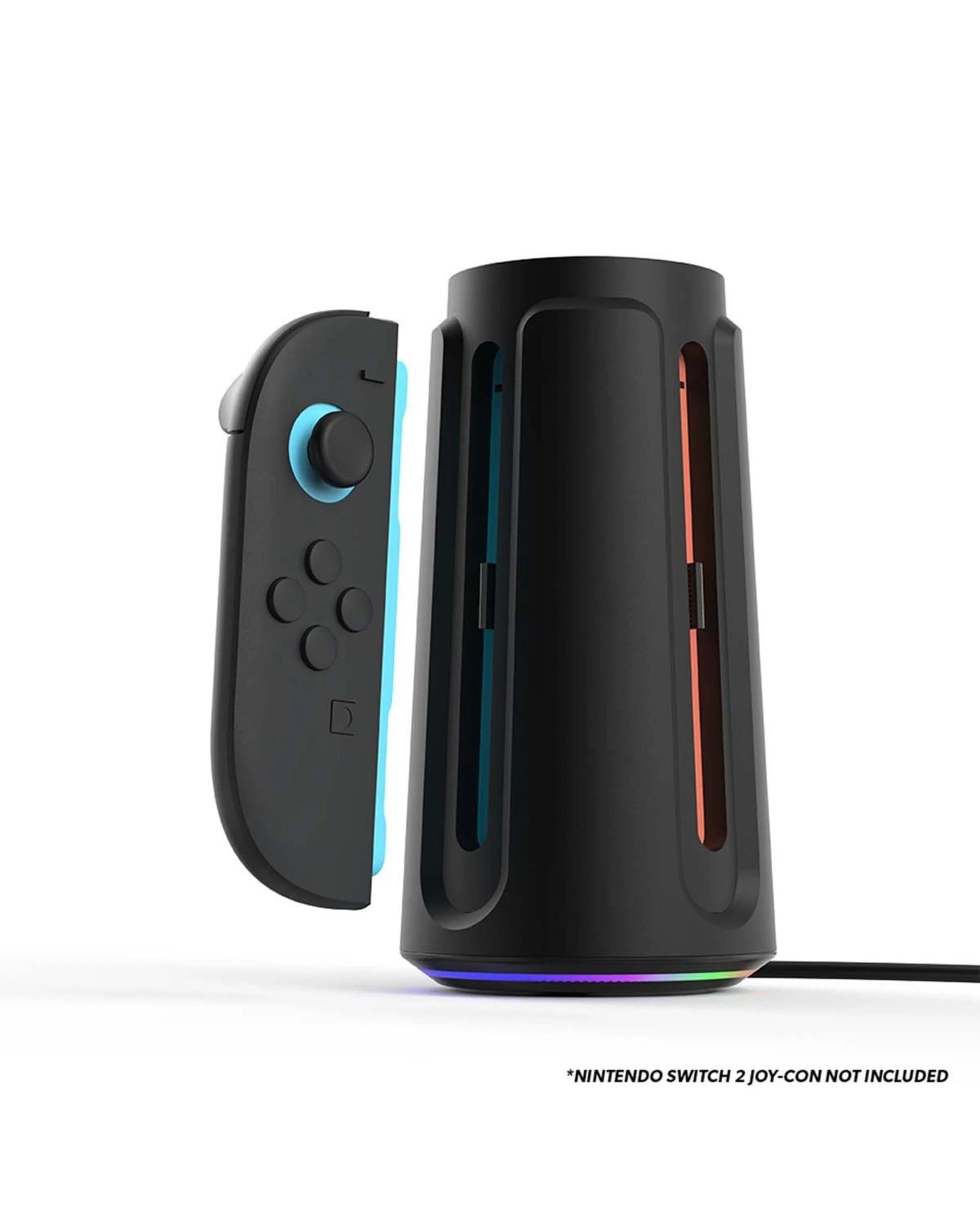 4 Hyperkin Power Beacon Joy-Con Charging Tower for Nintendo Switch 2 - Black, 4 of 7