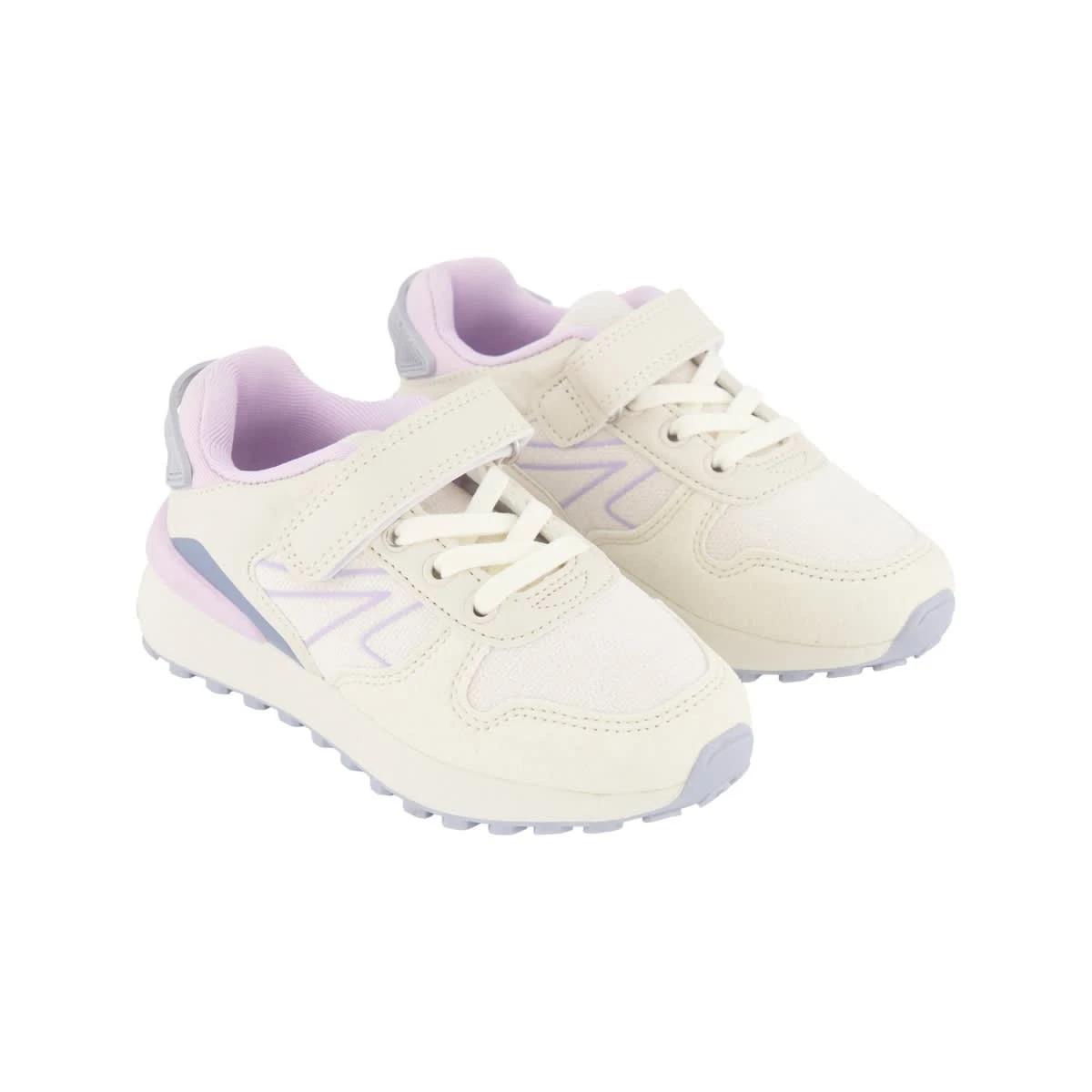 4 Junior Casual Sneakers COLE OFF WHITE Pink, 4 of 5