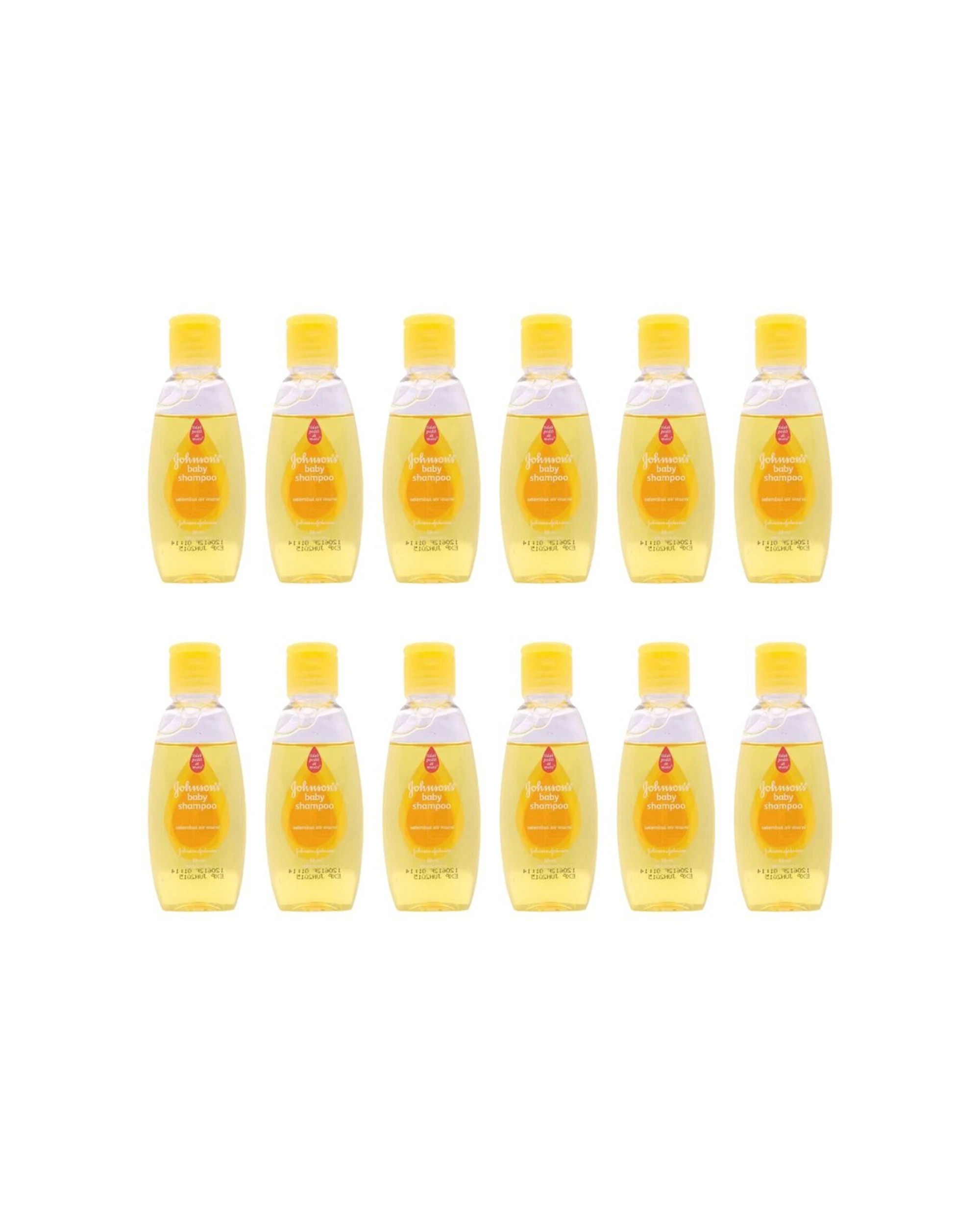1 Johnson's 12PK Baby Shampoo Tearless Soft Hair Care 50ml Gentle Formula - Clear, 1 of 2