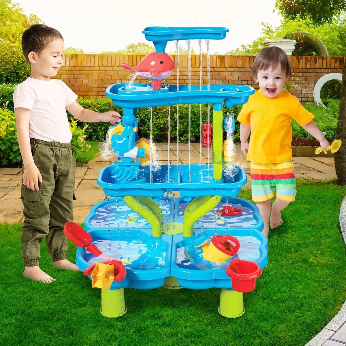 5 AUSWAY Waterfall Water Table Playset Play Ground Activity Centre, 5 of 8
