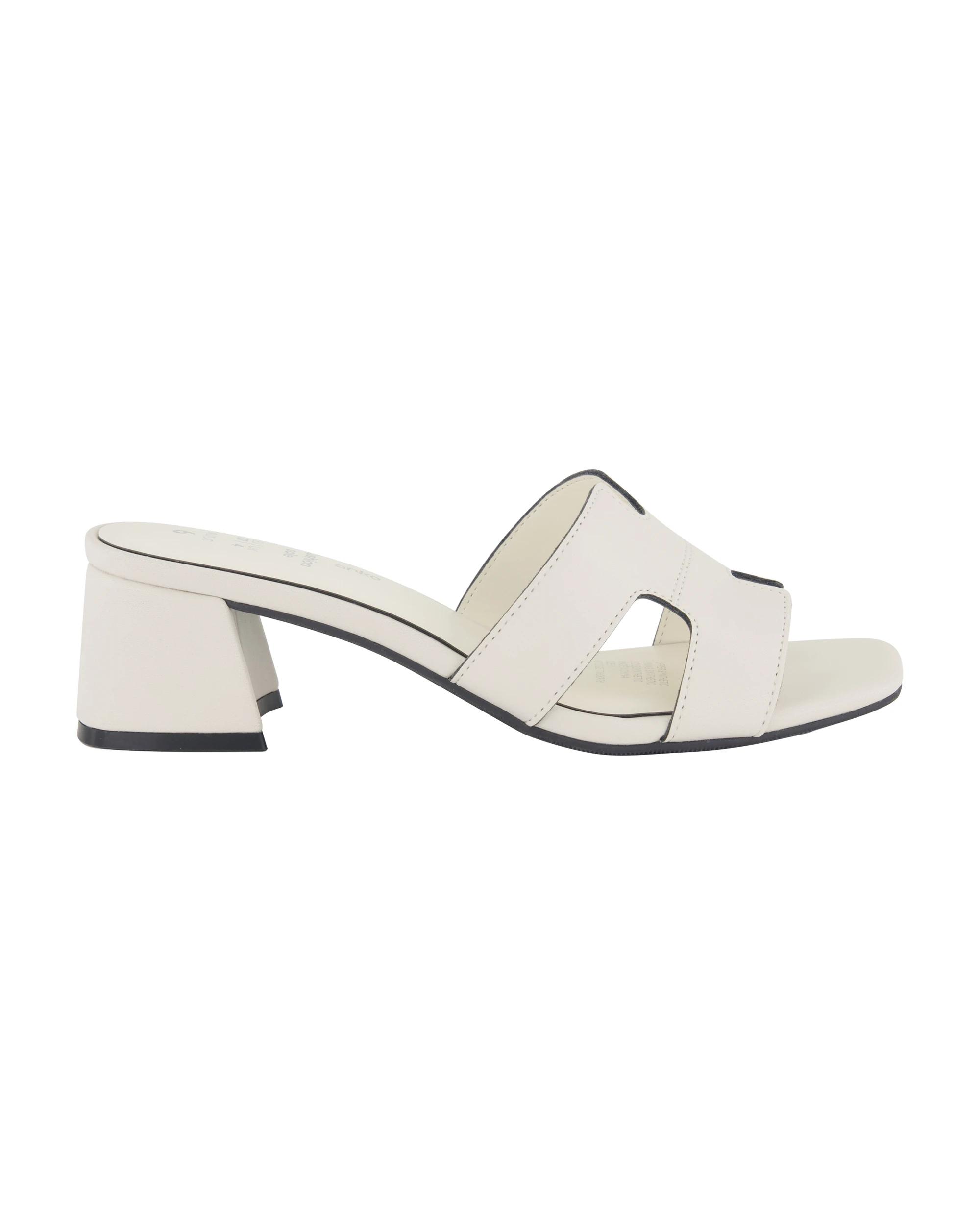 1 Basic Mules Ivory, 1 of 5