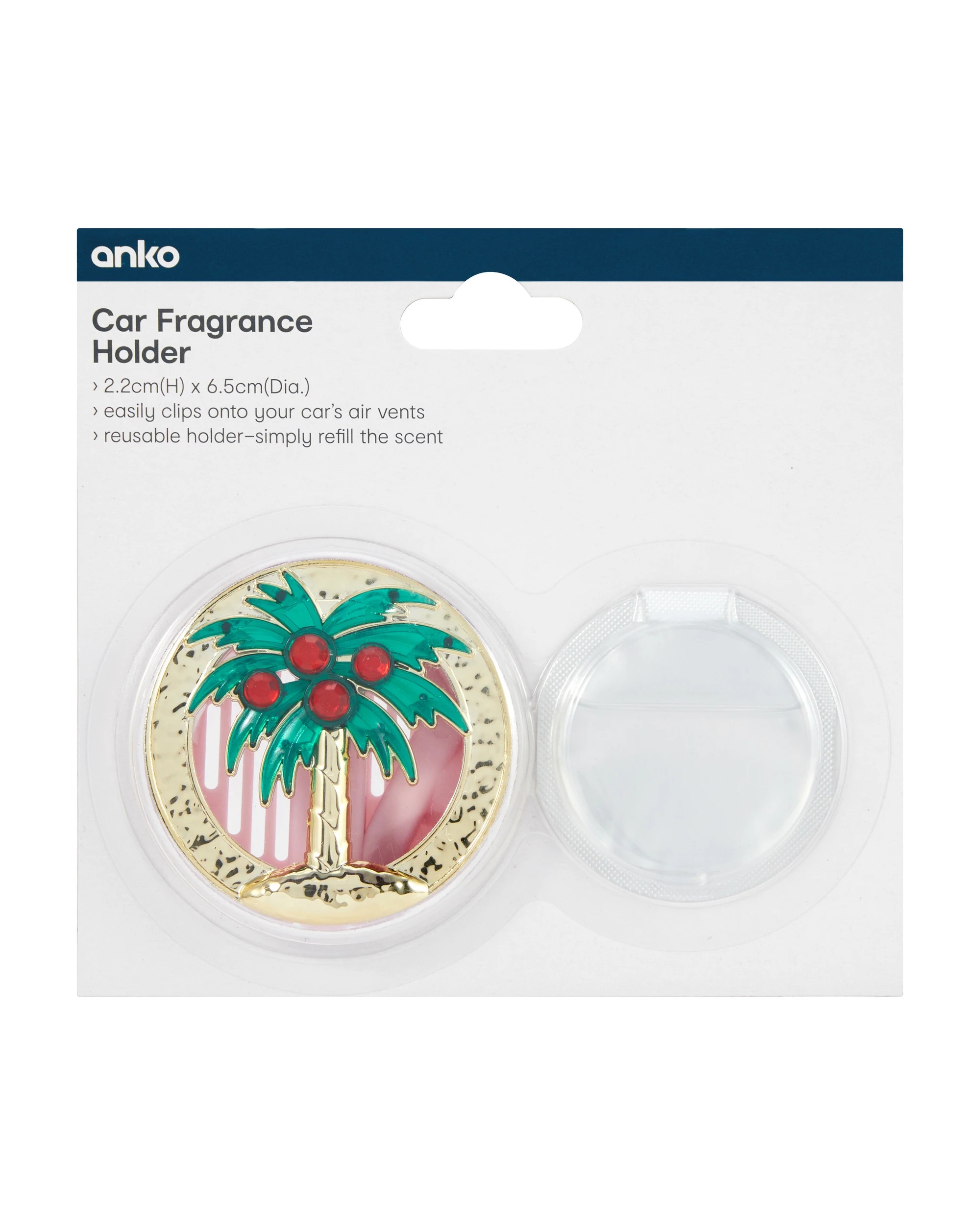 7 Car Fragrance Holder - Palm, 7 of 7