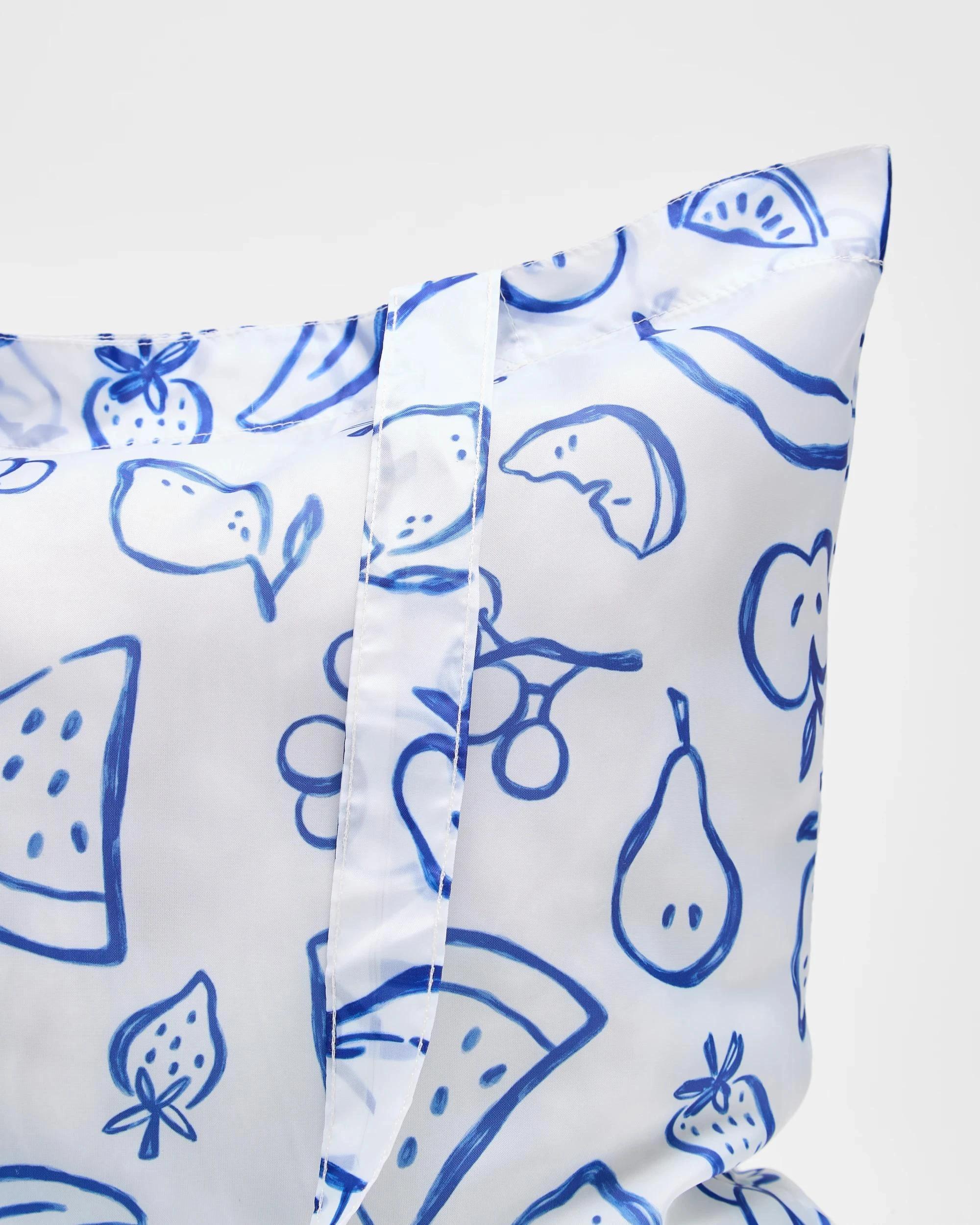 2 Target Fold Up Shopper Tote Bag FRUIT SALAD, 2 of 3