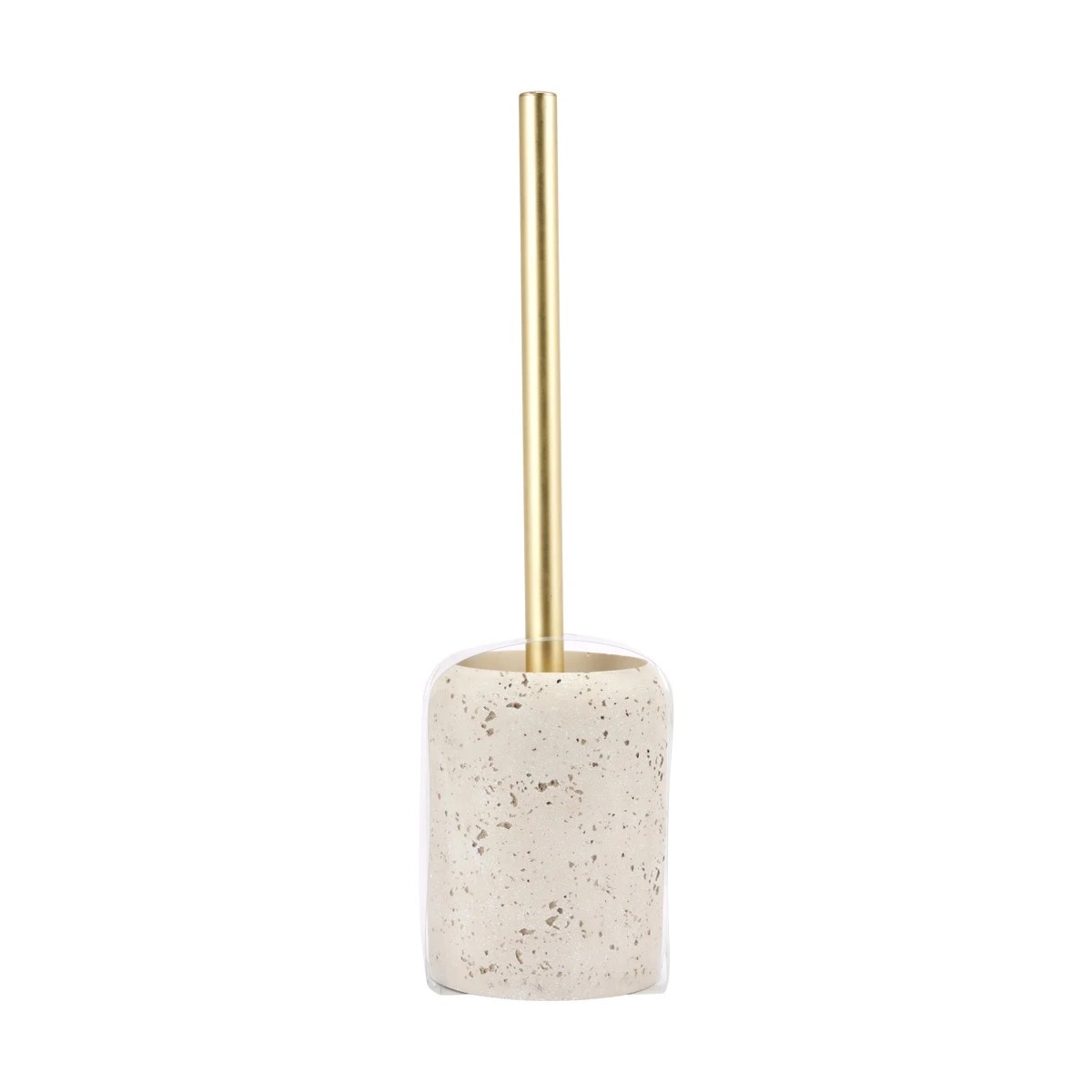 9 Travertine Look Toilet Brush, 9 of 9