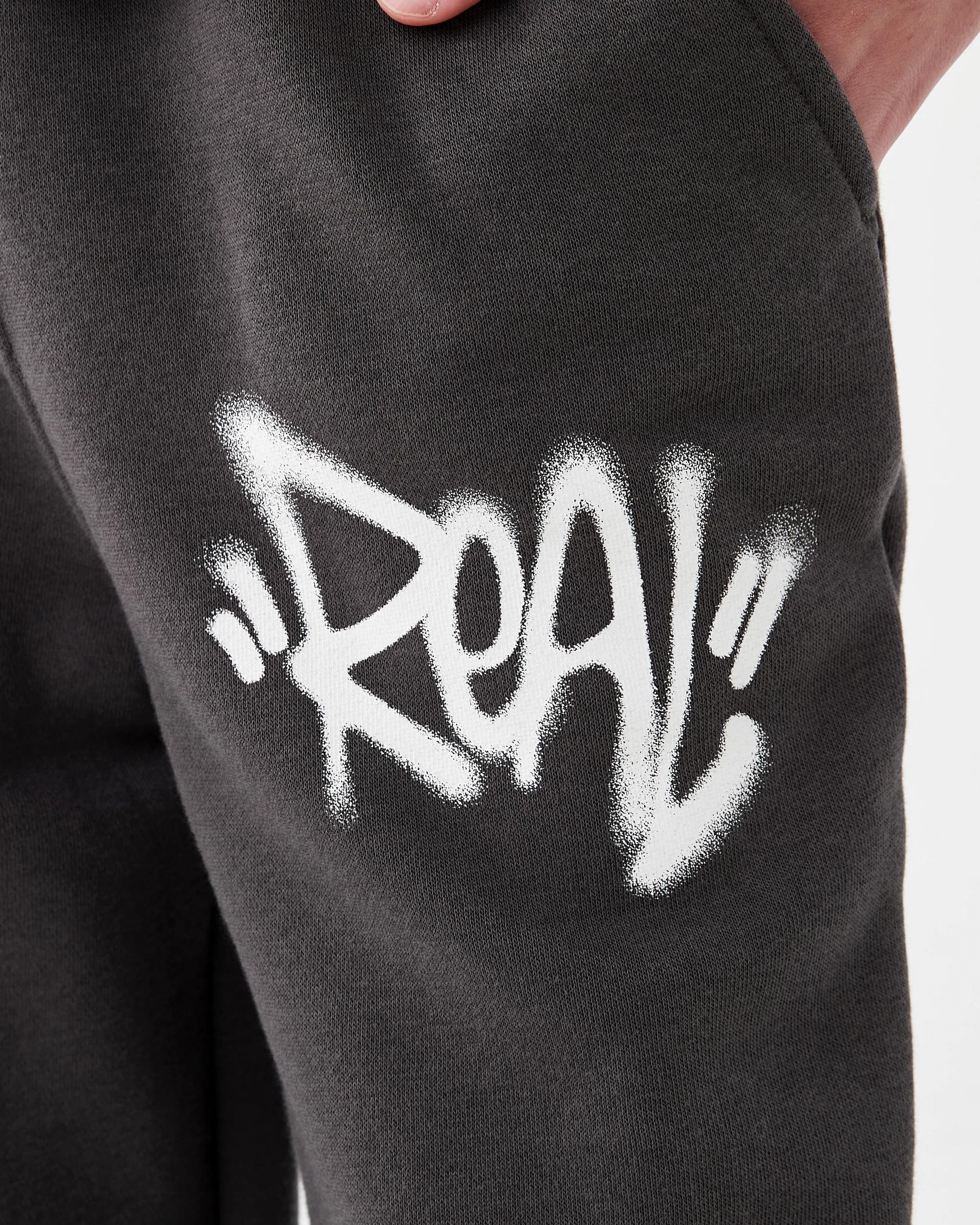 5 Print Trackpants Gry Slogan, 5 of 7