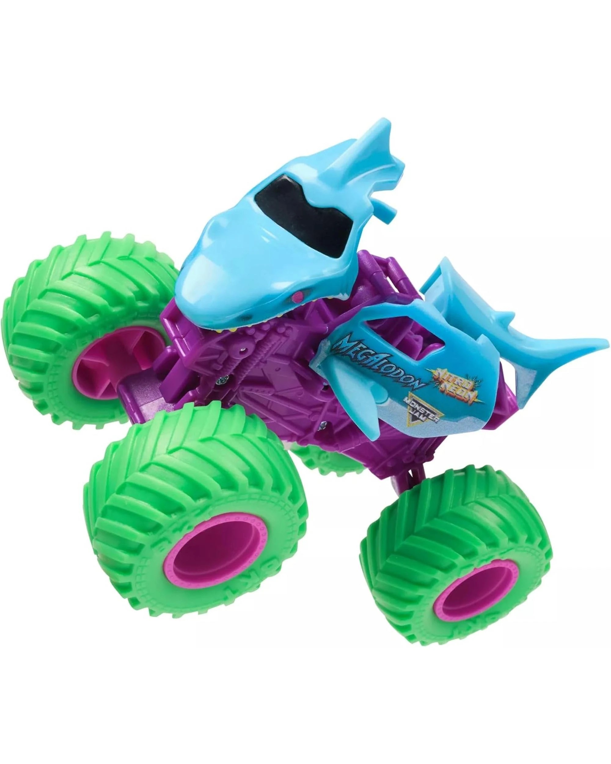 2 Monster Jam Smash and Bash Series 3 Megalodon 1:64 Scale, 2 of 3