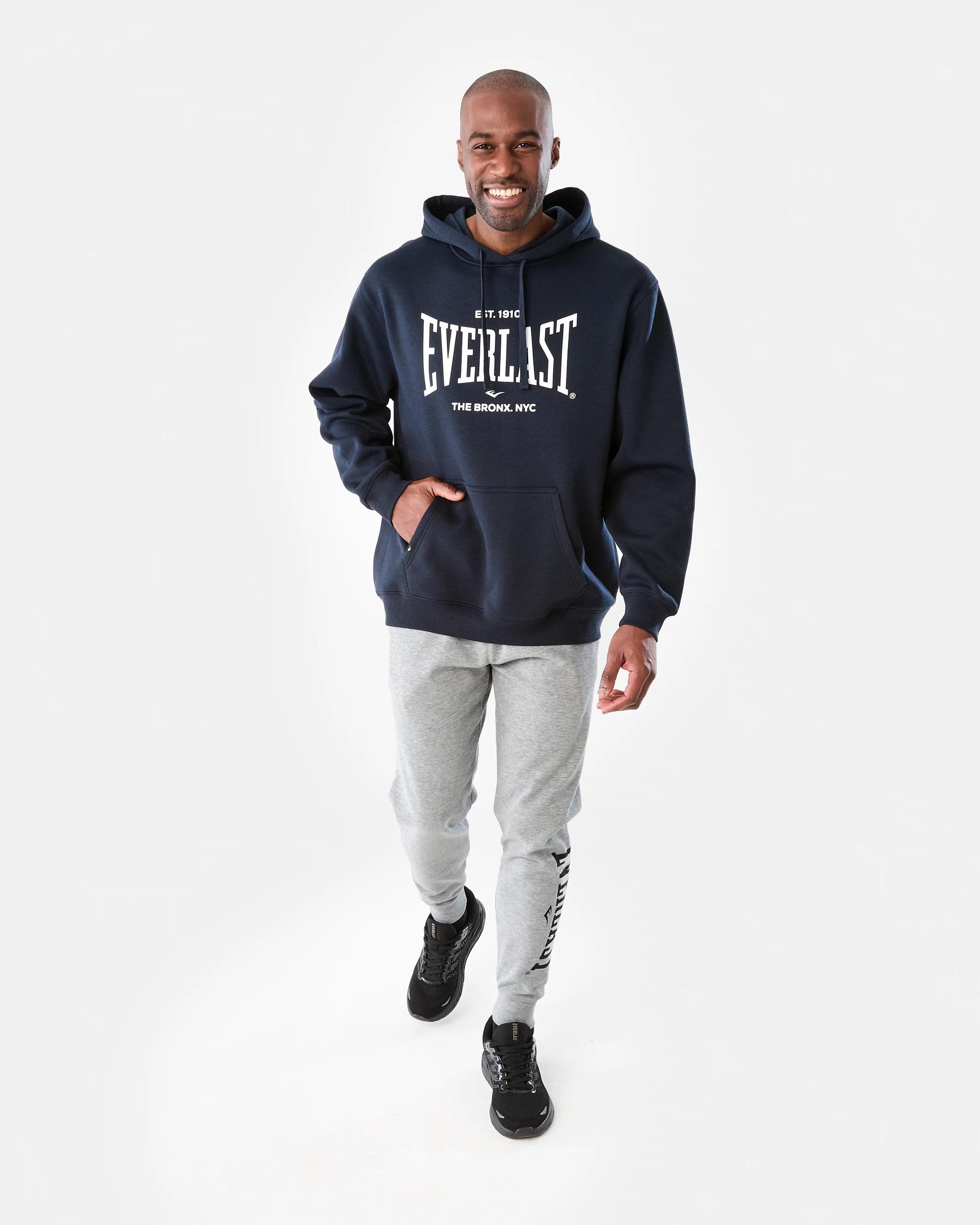 7 Everlast Mens Bronx Hoodie Indigo, 7 of 7