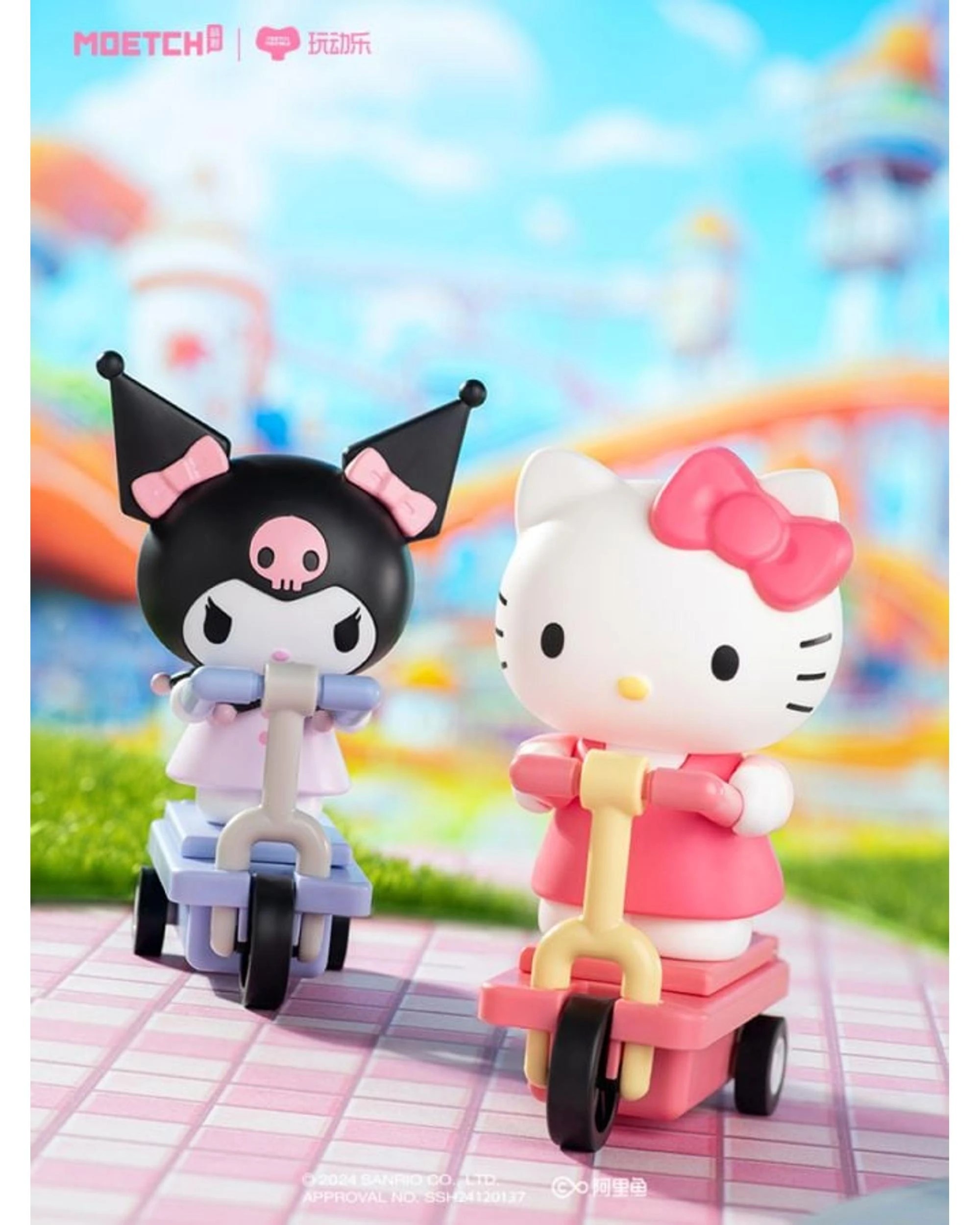 4 Moetch Sanrio Scooter Funny Moveable Series Blind Box, 4 of 4