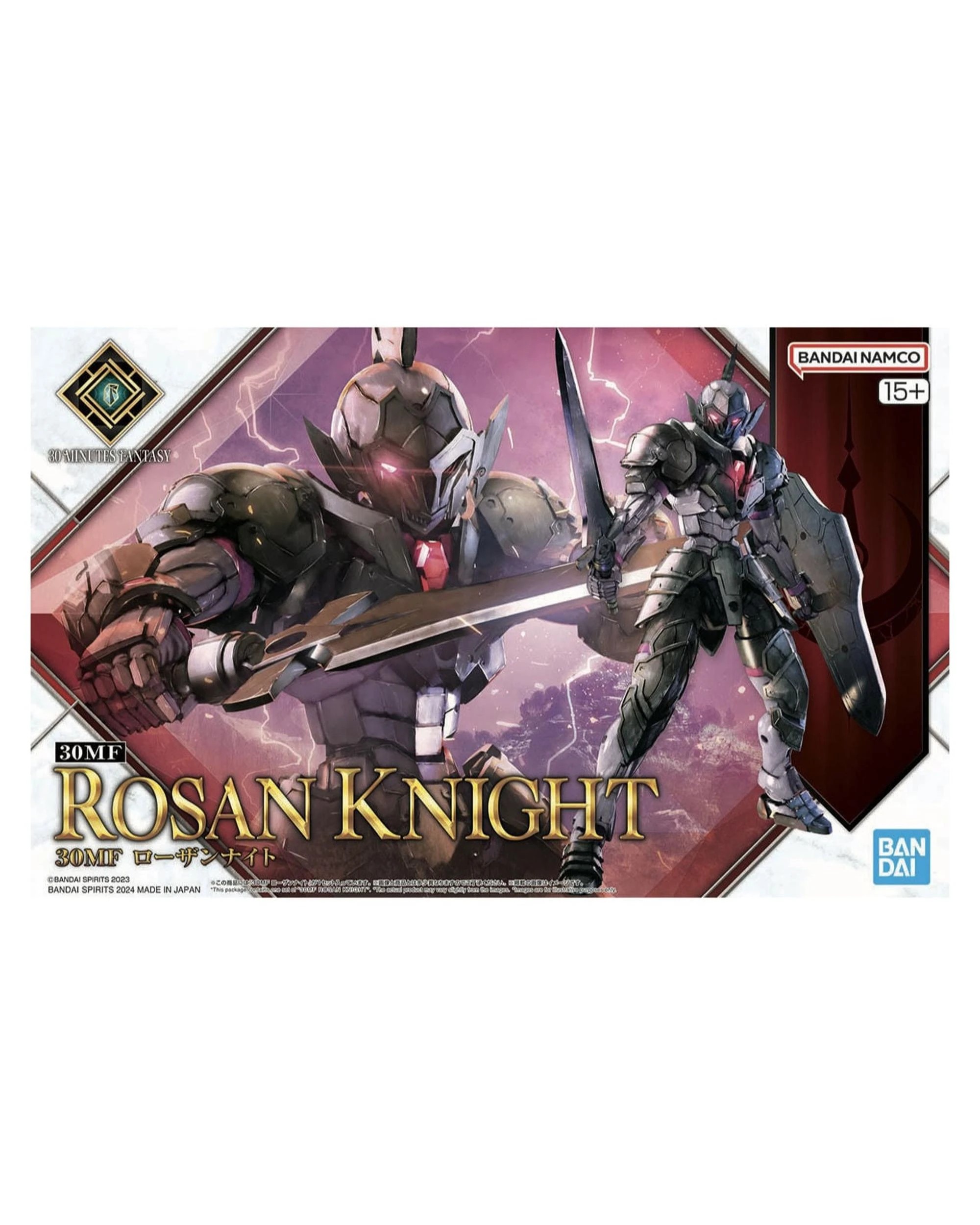 2 Bandai 30MF Rosan Knight Model Kit, 2 of 10