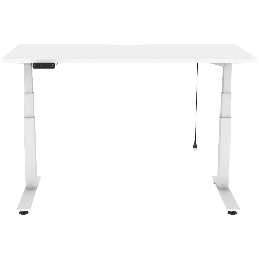 2 Stilford S2 Electric Sit Stand Desk 1500mm White/White Desks, Tables and Workstations, 2 of 5