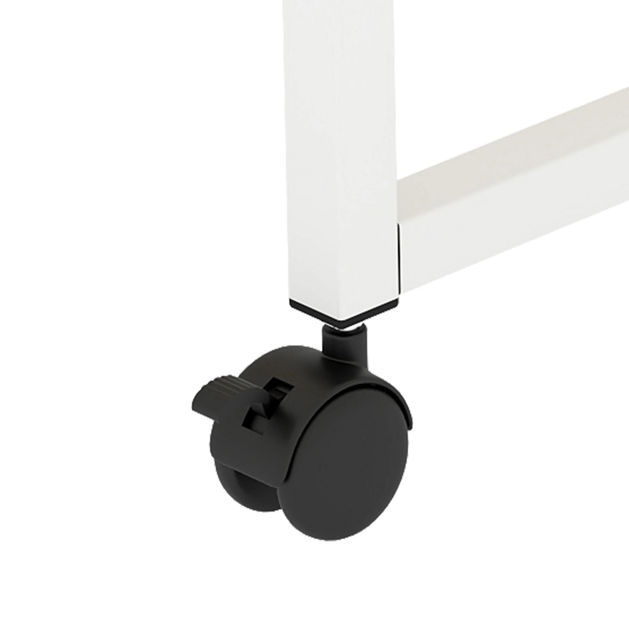 5 Levede Foldable Computer Desk with Wheels - Natural, 5 of 9