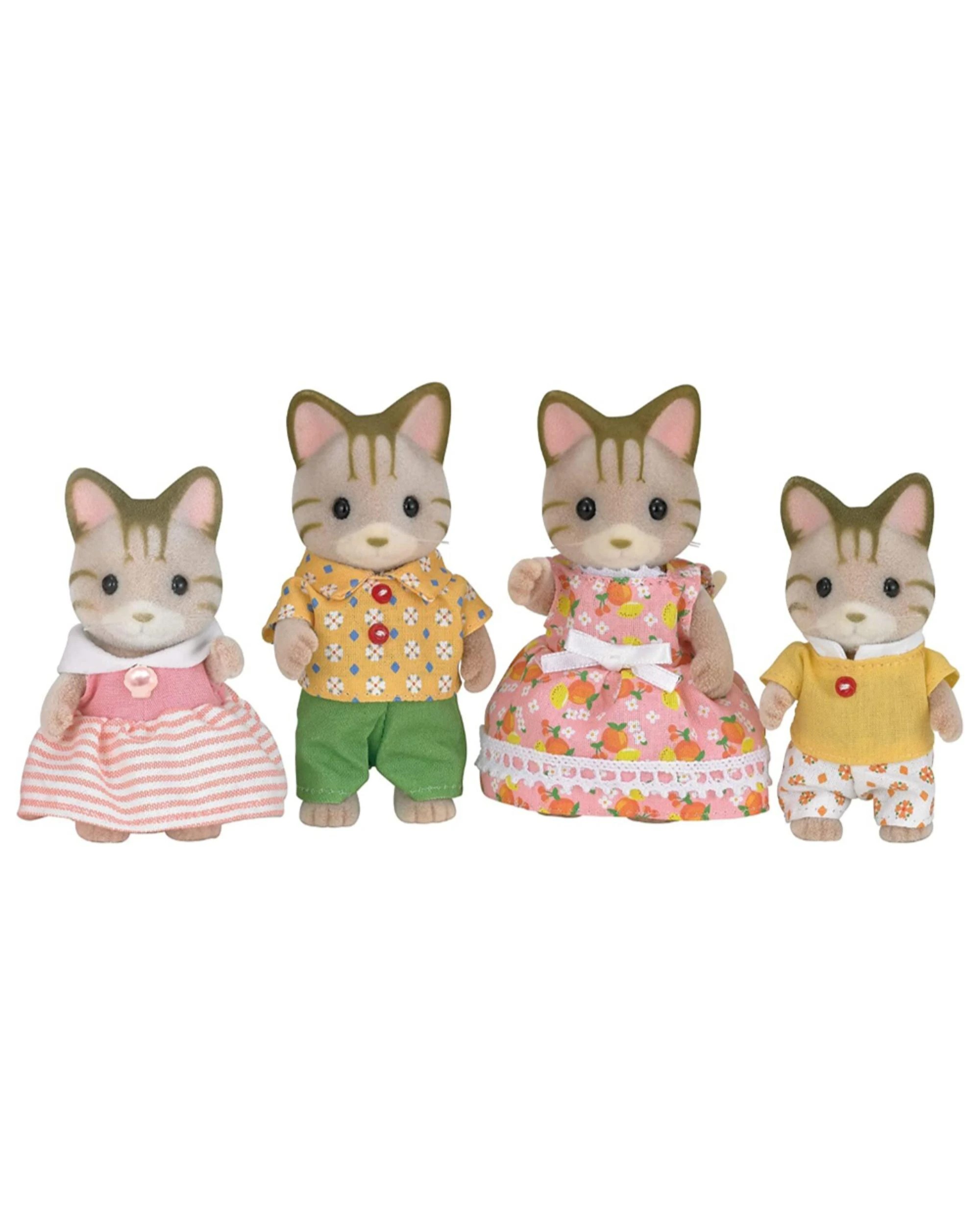 2 Sylvanian Families Striped Cat Family, 2 of 2