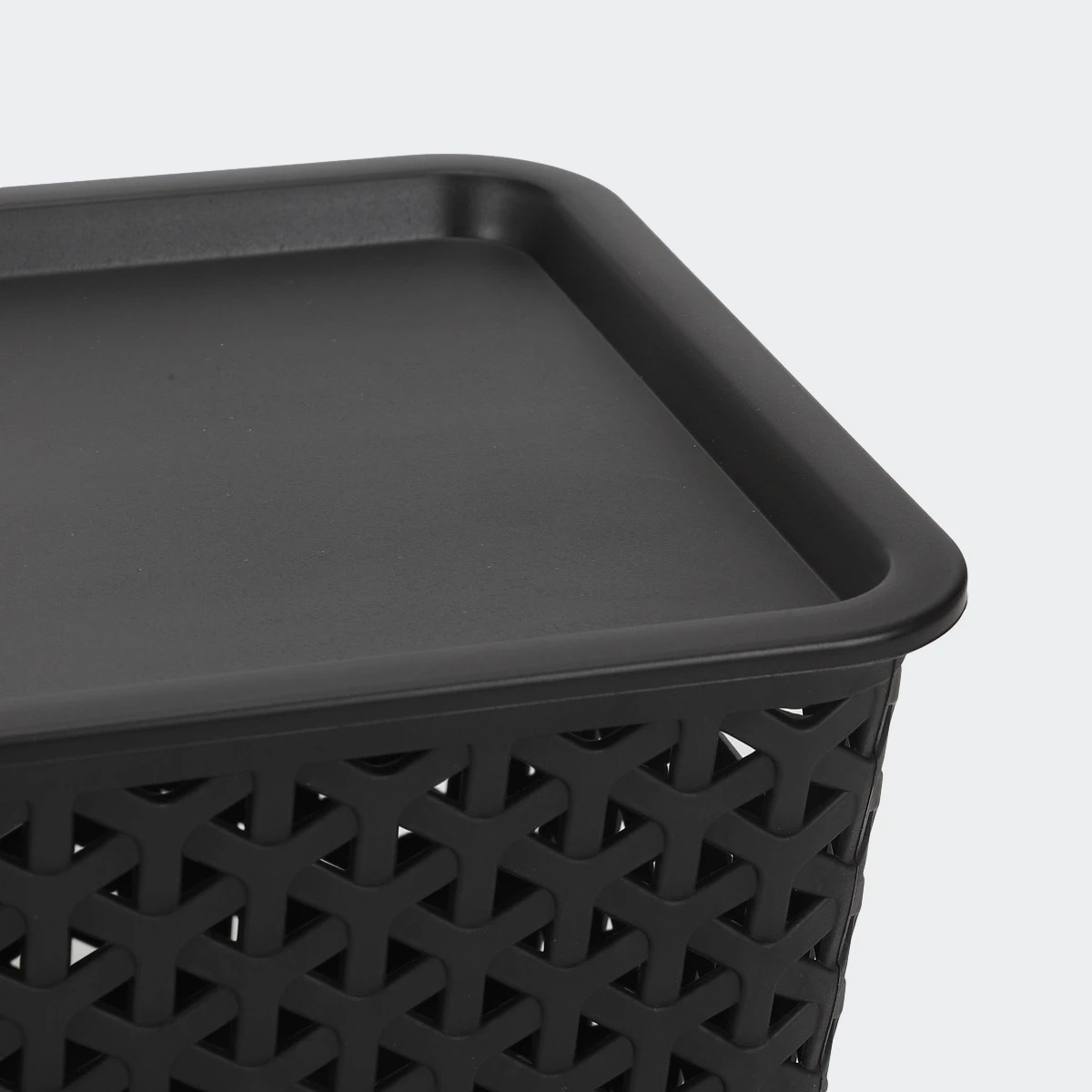 5 Storage Container with Lid Small - Black, 5 of 7