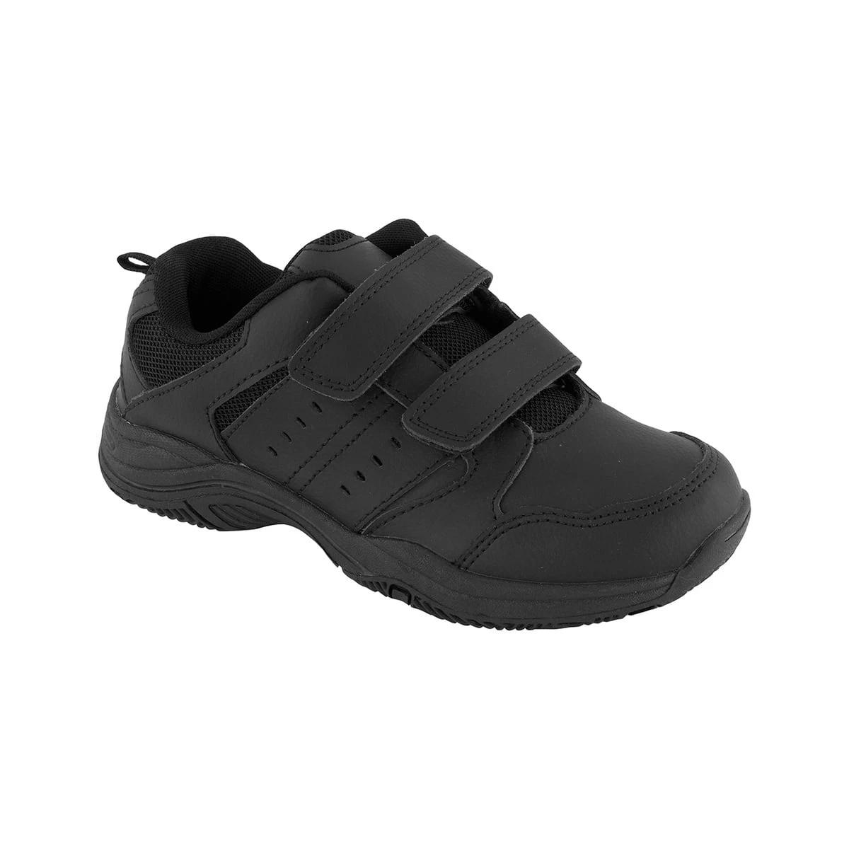 1 Senior Double Adjustable Sneakers BLACK, 1 of 5