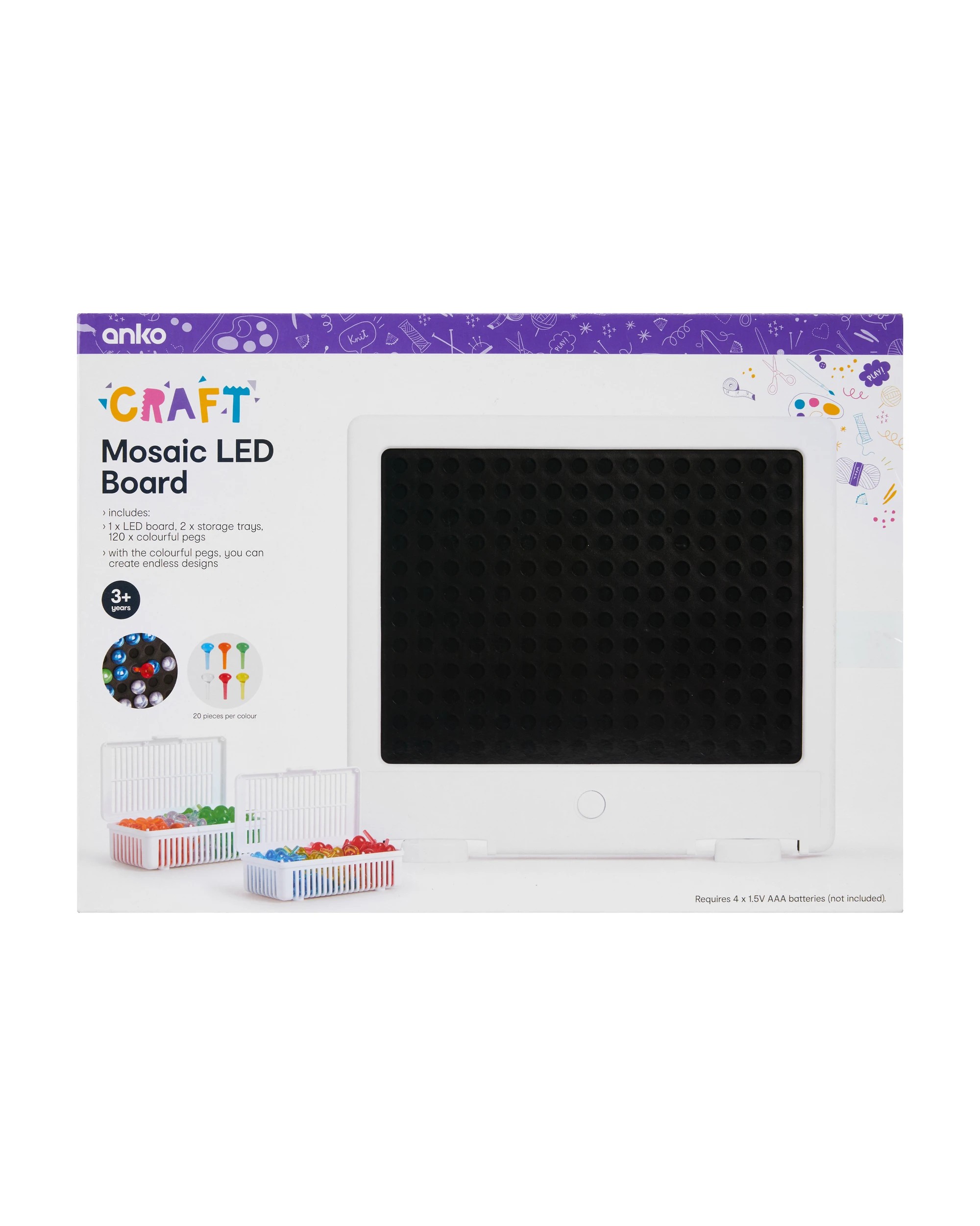 7 Mosaic LED Board, 7 of 8