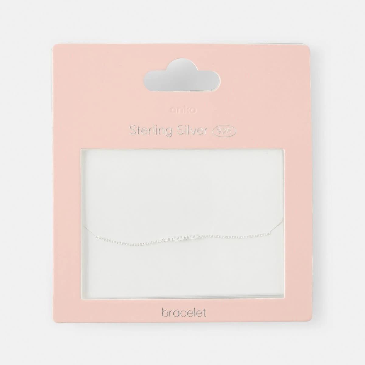 4 Mother's Day Sterling Silver 'Mama' Bracelet Silver, 4 of 4
