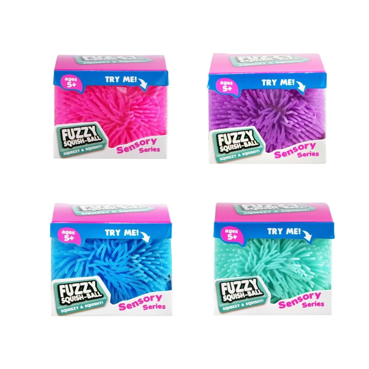 2 Trend Hub Fuzzy Squish Ball - Assorted, 2 of 3