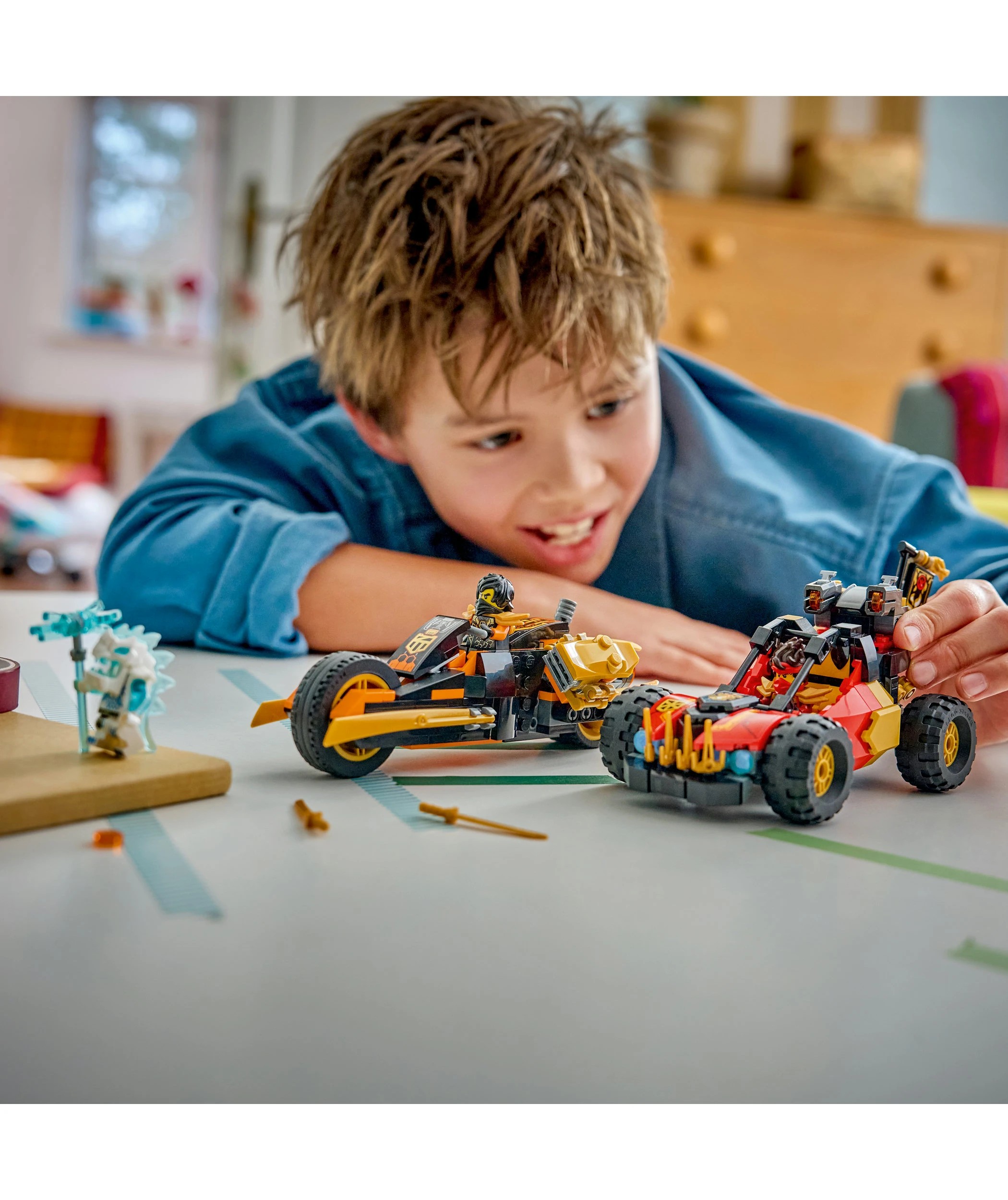 8 LEGO Ninjago Kai and Cole's Combiner Vehicles 71864, 8 of 10