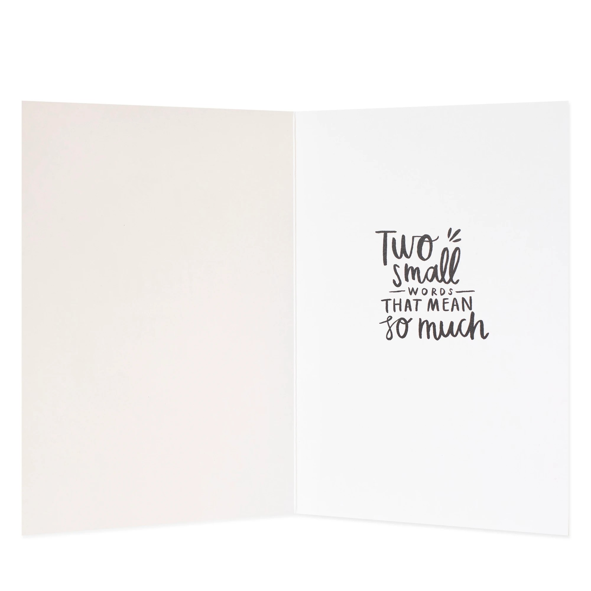 2 Creative Publishing from Hallmark Thank You Card -  Floral Wreath, 2 of 3