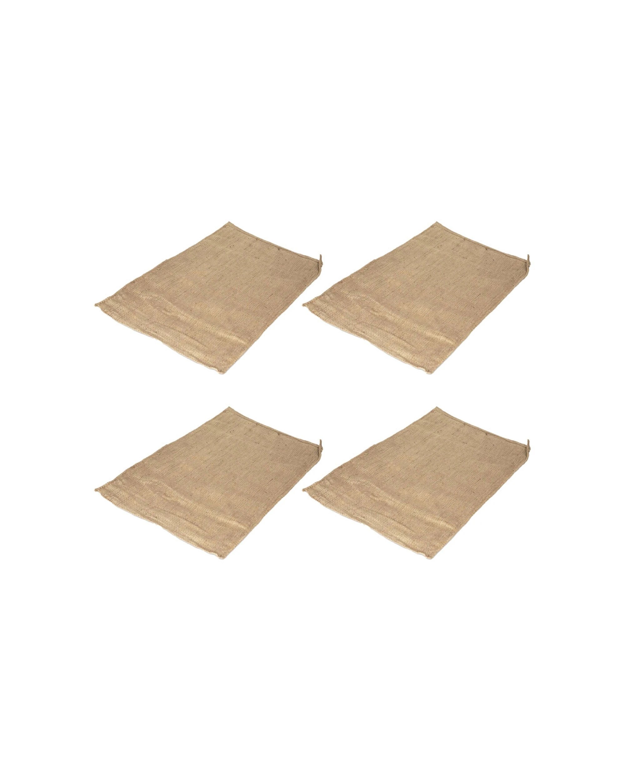 1 Superior Pet Essentials 4PK Superior Pet Original Hessian Bag Mini Jute - Beige, 1 of 3