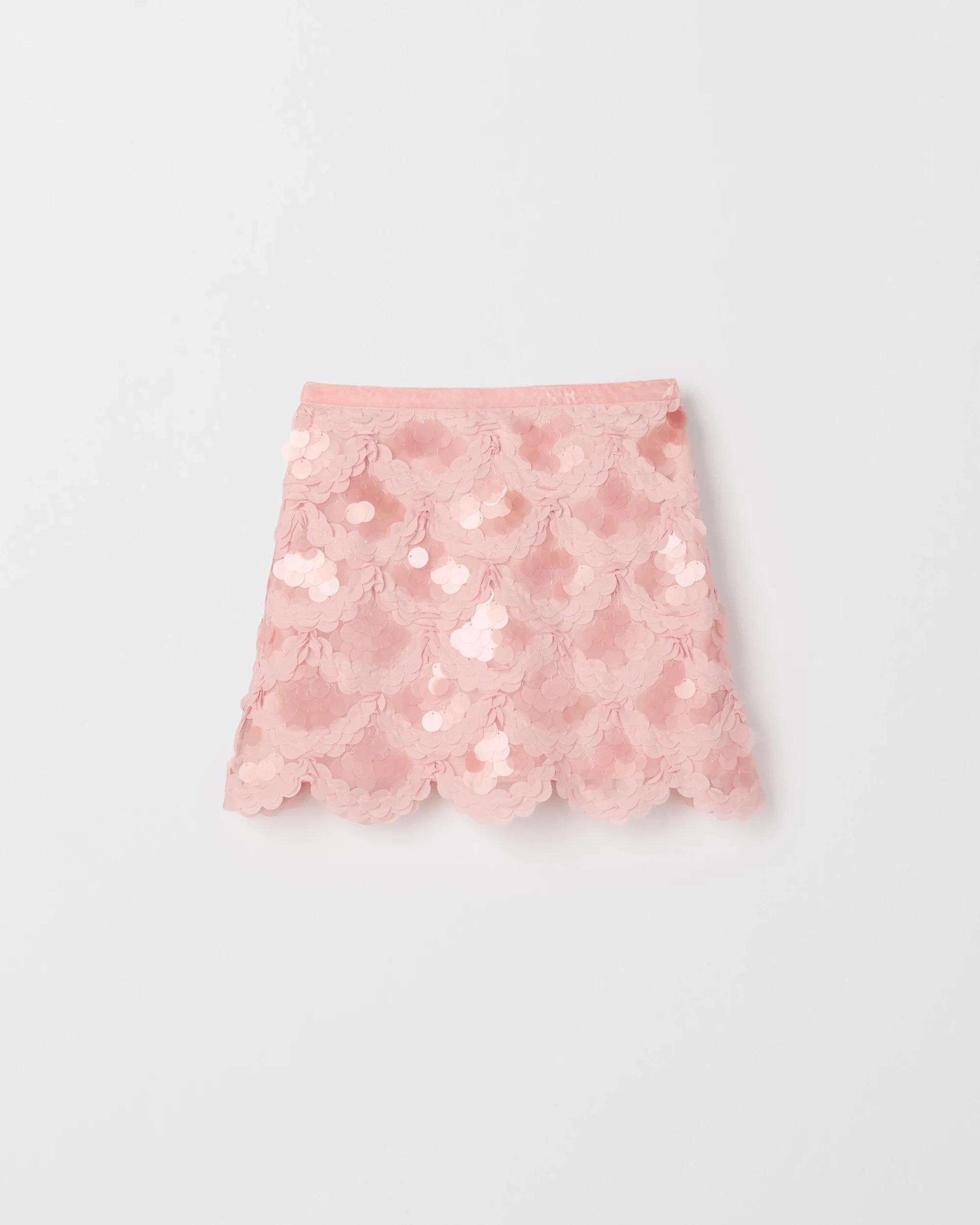 2 Target Kids Sequin Occasion Skirt PINK, 2 of 7