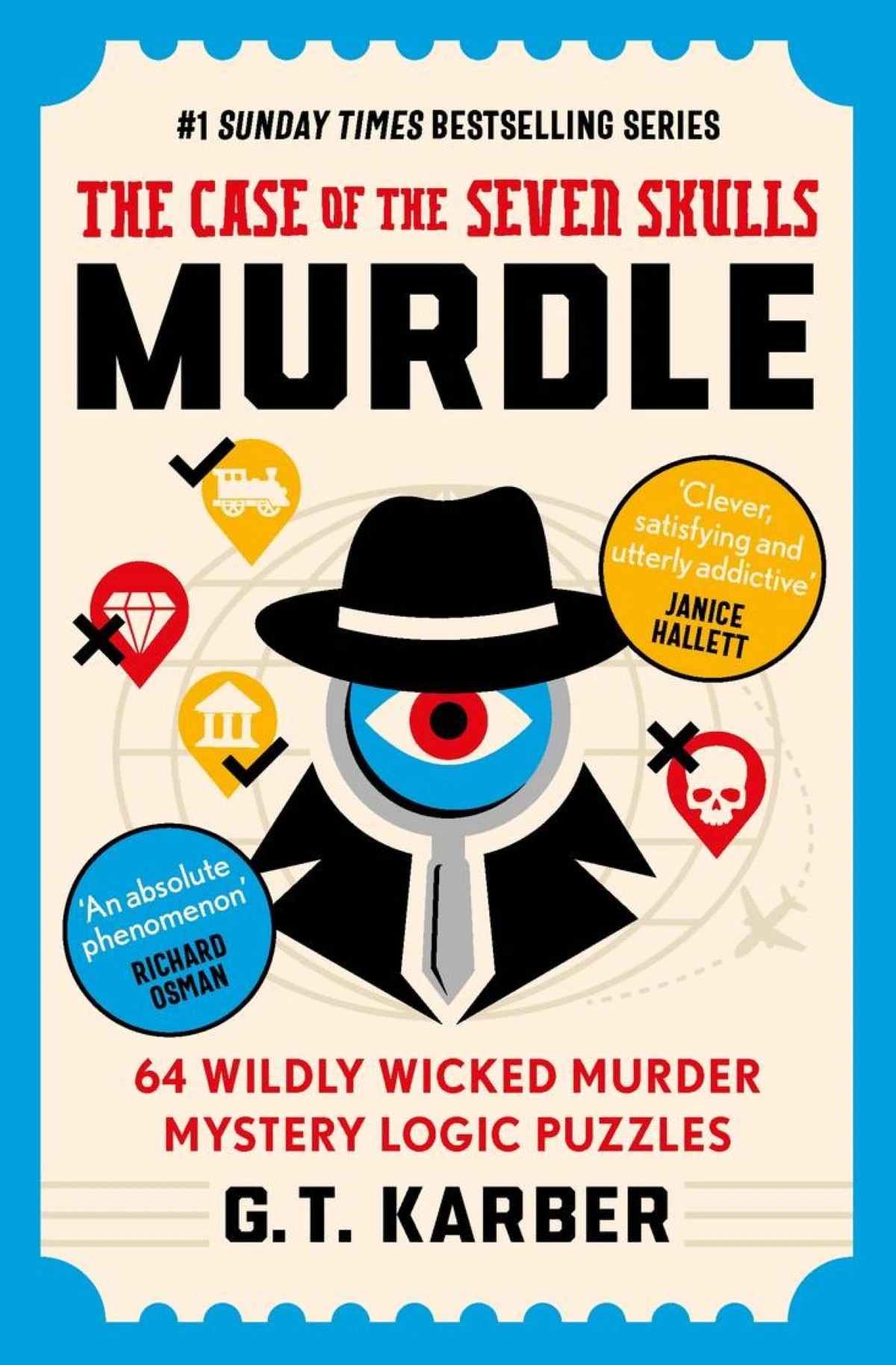 1 Murdle: The Case of the Seven Skulls by G.T. Karber - Book