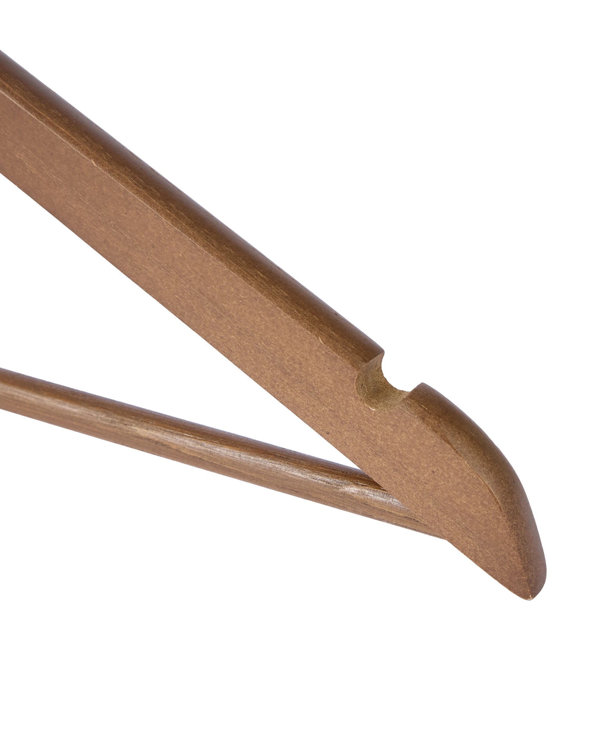5 12 Pack Wooden Hangers - Walnut Look, 5 of 6