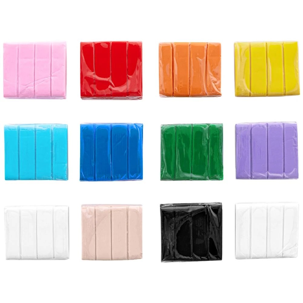 3 Born Polymer Clay Assorted 12 Pack, 3 of 4
