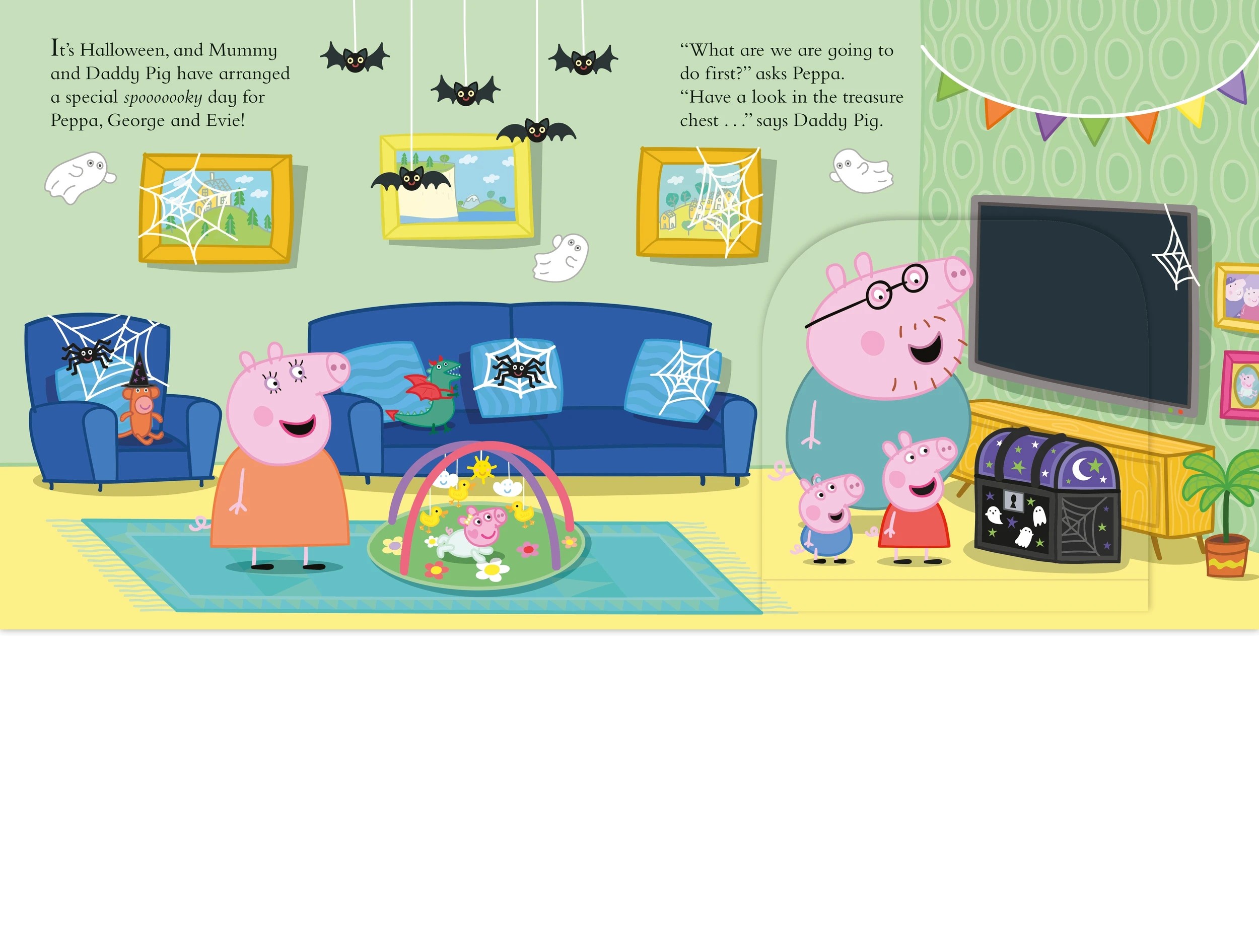 2 Peppa Pig: The Great Big Pumpkin Hunt - A-Lift-The-Flap Picture Book, 2 of 6