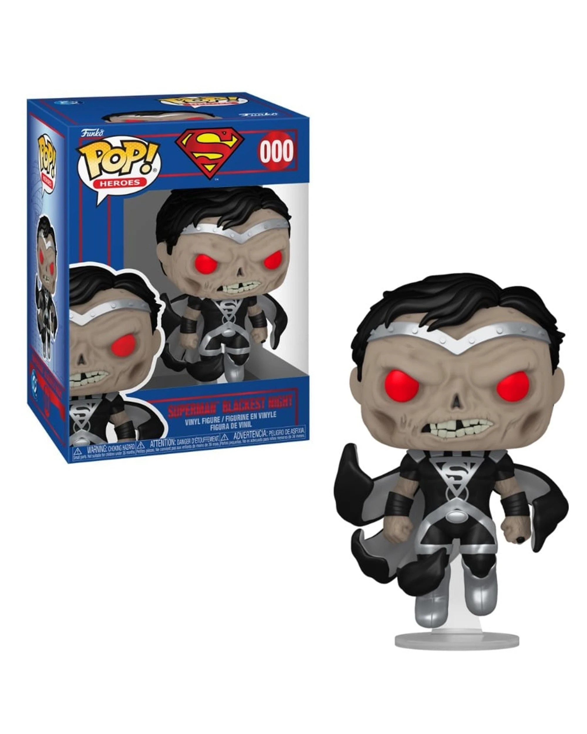 1 DC Shield Through the Ages Superman Blackest Night Funko POP! Vinyl, 1 of 1
