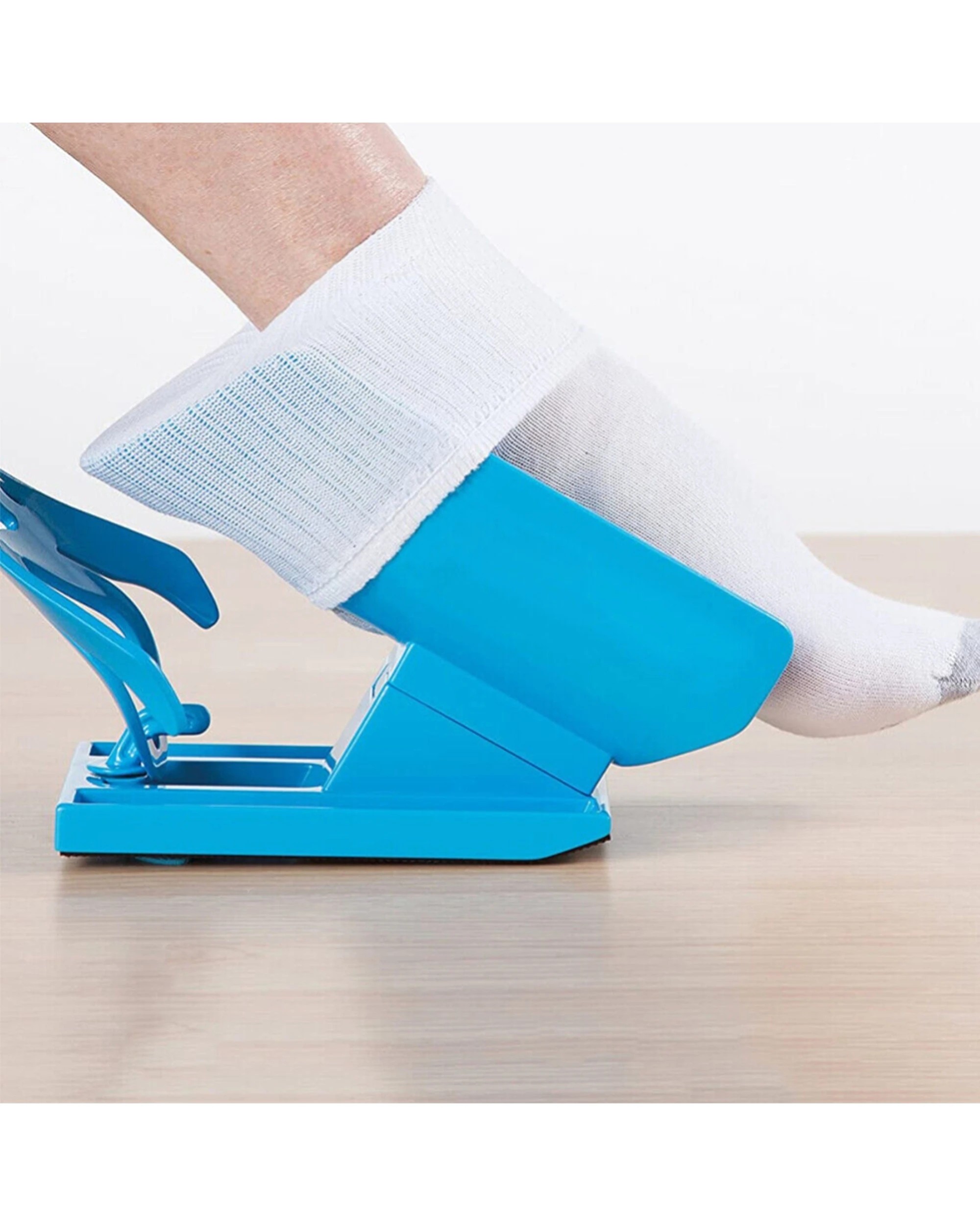 3 Bodyassist Sock Slider Donner Easy Aid One Size Long Handle - Blue, 3 of 4