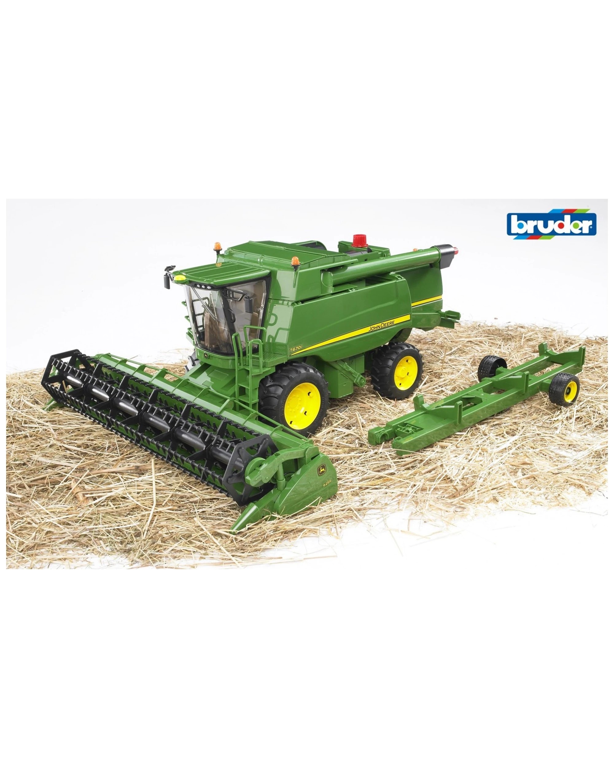 2 Bruder John Deere 1 16 Scale 60cm Combine Harvester Kids Toy 4 Plus Edition - Green, 2 of 2