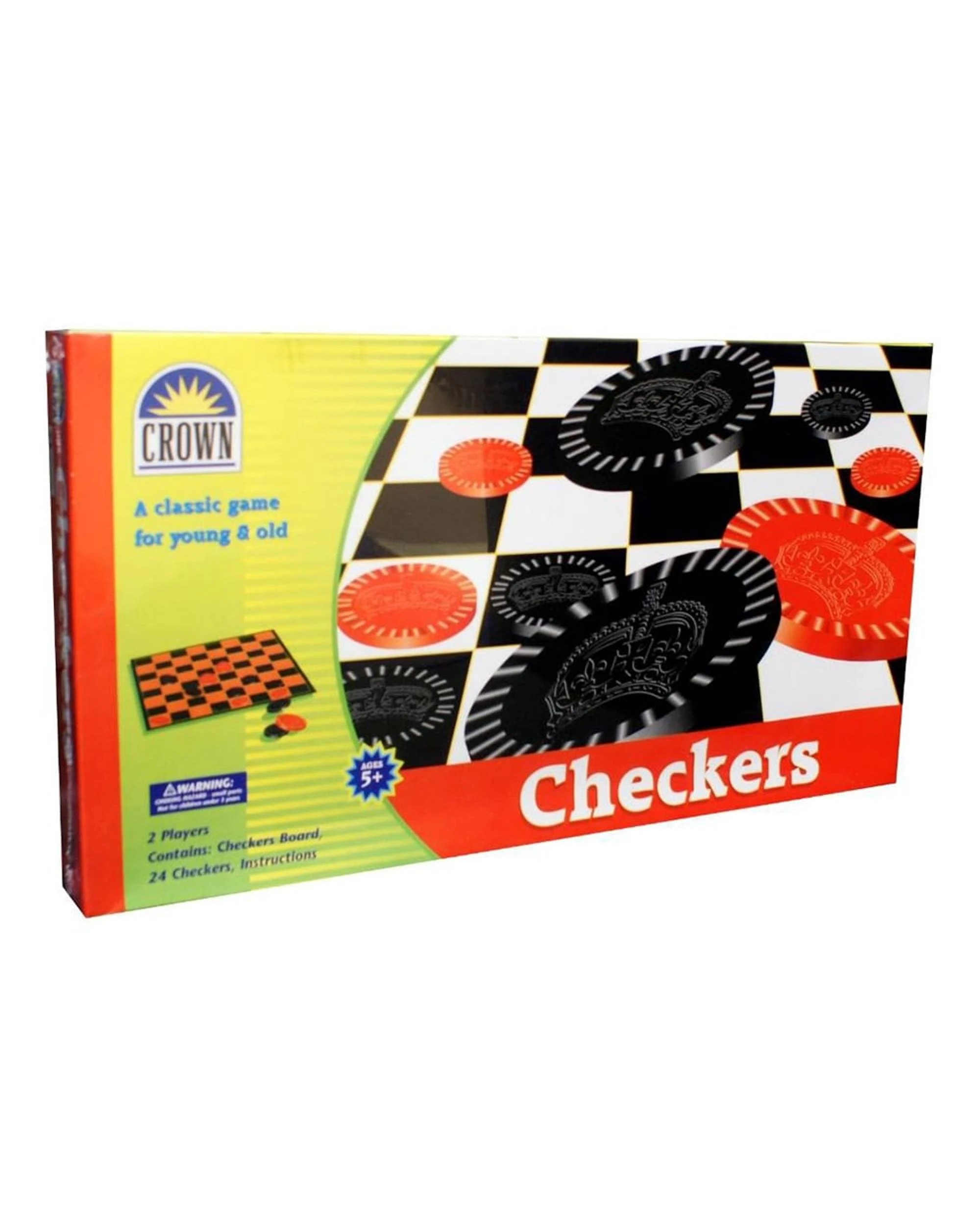 1 Crown Checkers Board Game, 1 of 1