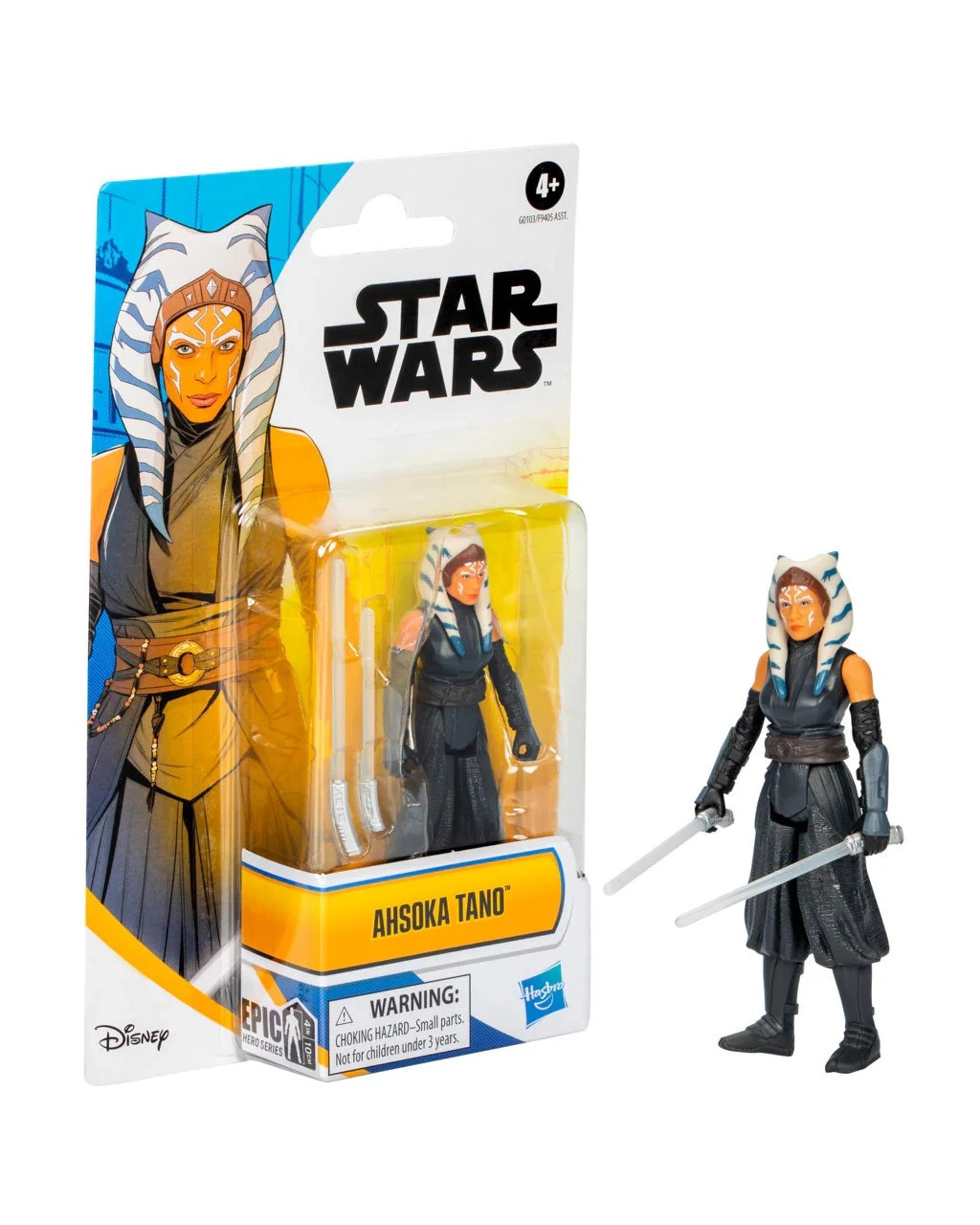 1 Star Wars Epic Hero Series Ahsoka Tano 4 inch Action Figure, 1 of 5