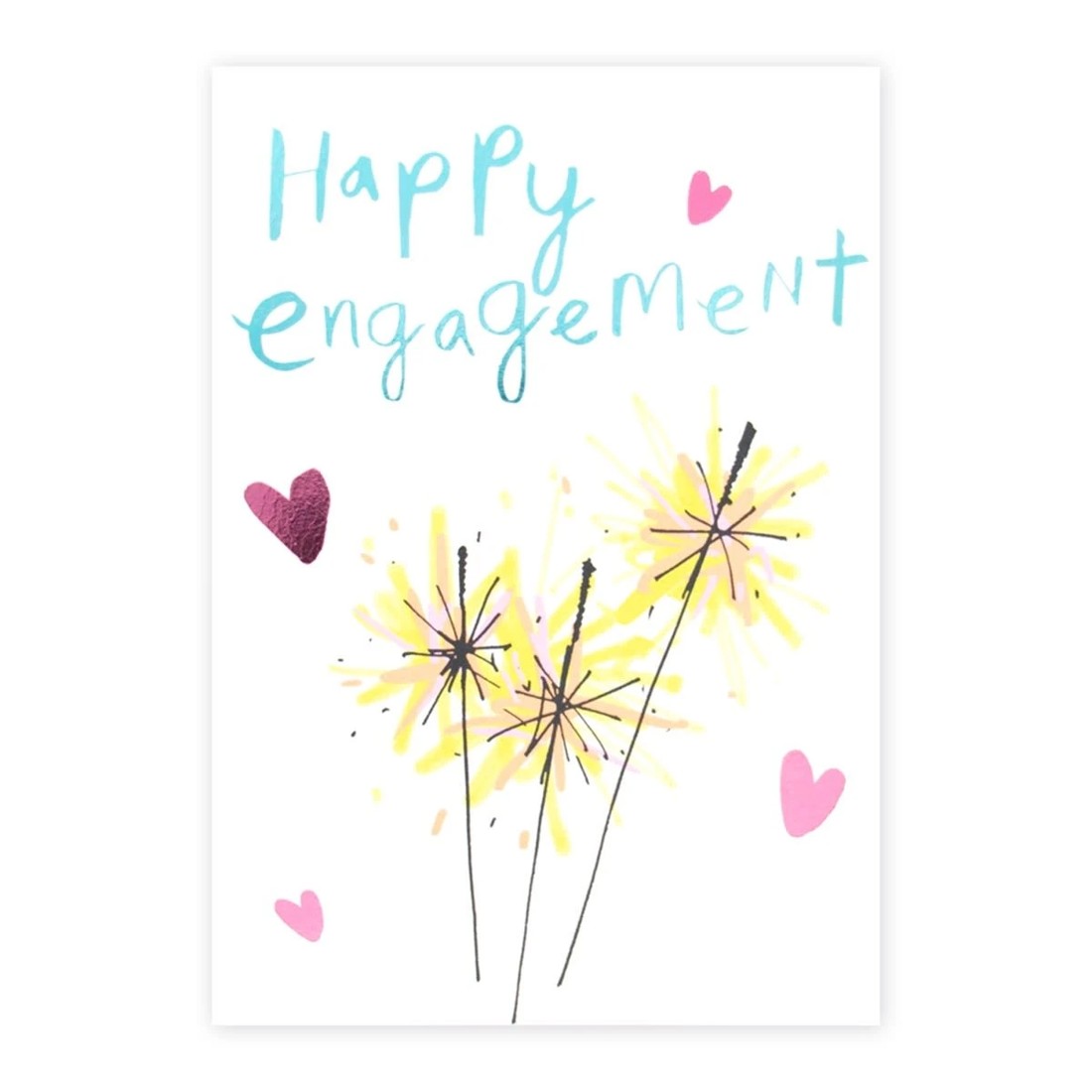 2 Connections from Hallmark Engagement Card - Sparklers, 2 of 3