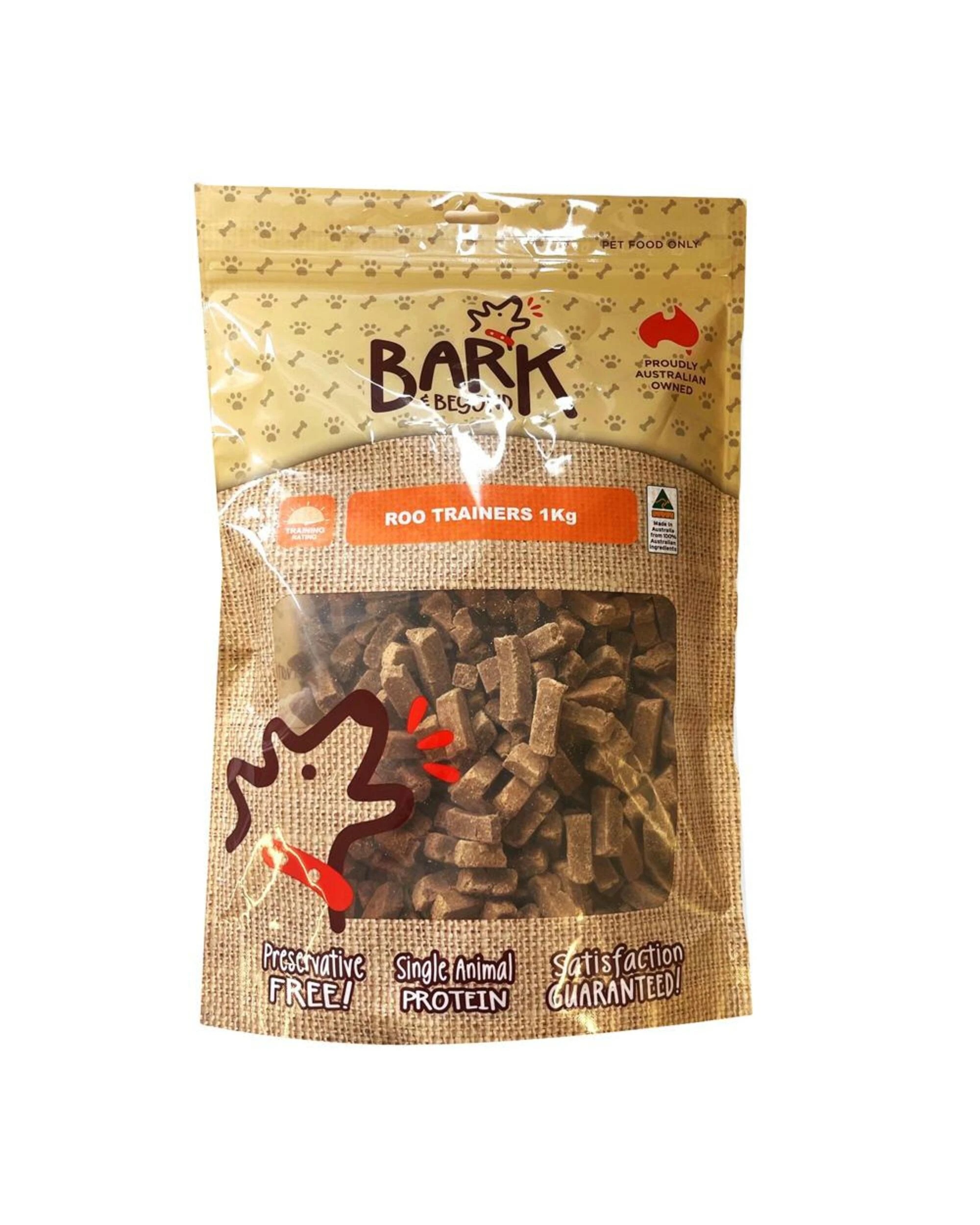 1 Bark & Beyond Kangaroo Dog Trainers 1kg, 1 of 1