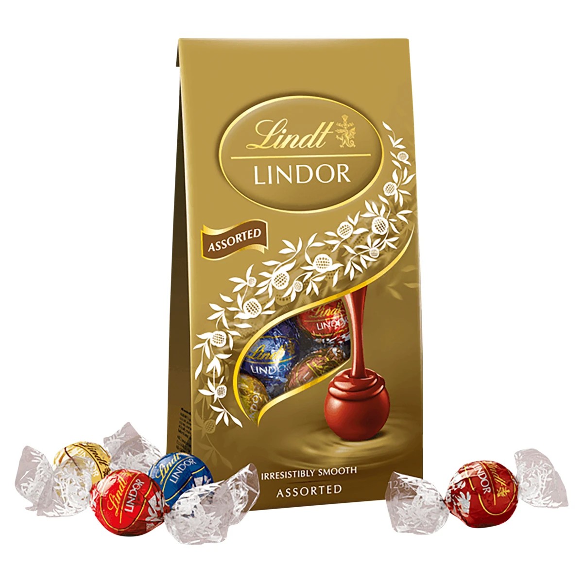 1 Lindt LINDOR Assorted Bag 125g, 1 of 9