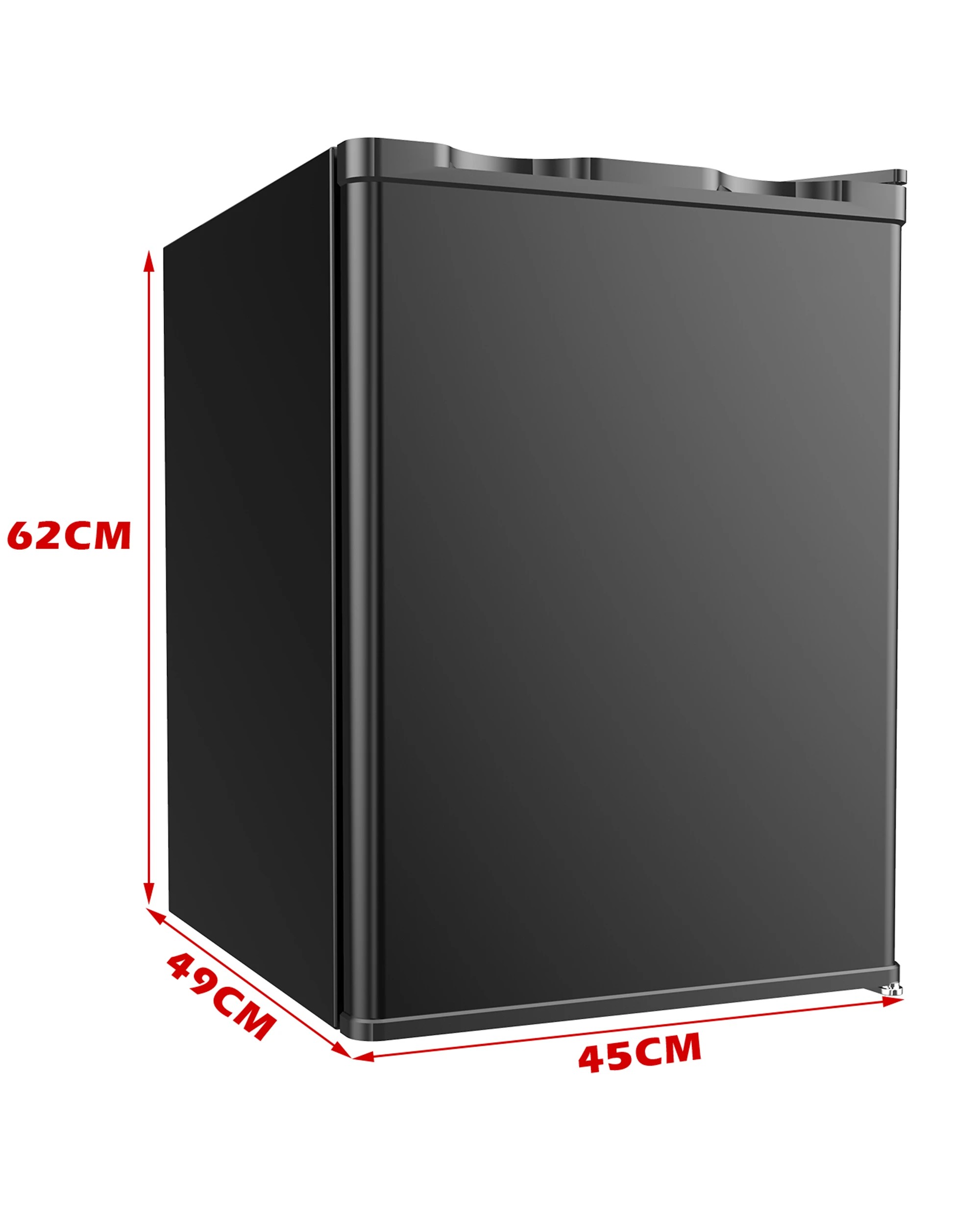 2 Yopower 73L Mini Bar Fridge, Compact Refrigerator for Bedroom, Office and Shop - Black, 2 of 4