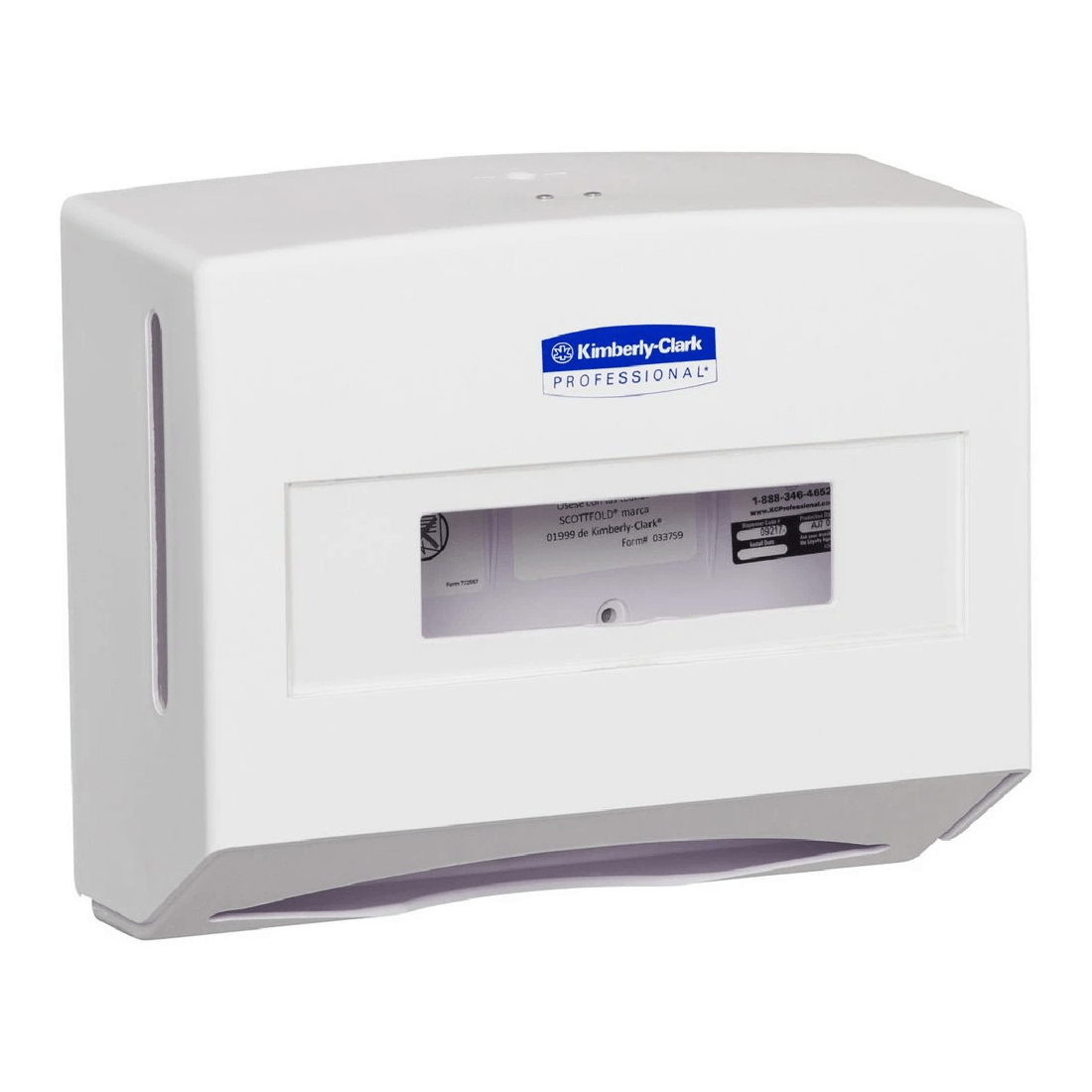 1 Kimberly Clark Wiper Dispenser White, 1 of 4