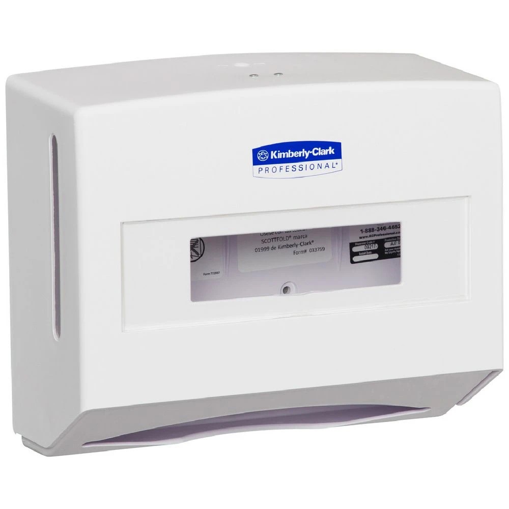 1 Kimberly Clark Wiper Dispenser White, 1 of 4